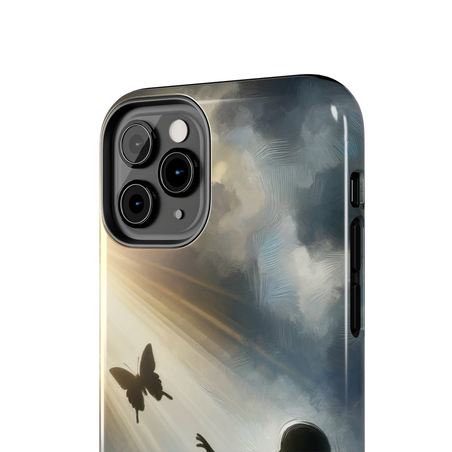 ToughDrop Apple iPhone Case Ft. Butterfly Shadow
