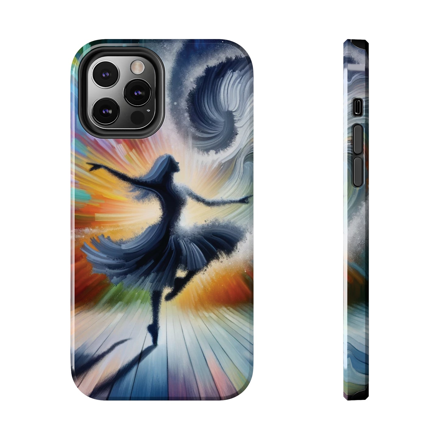 ToughDrop Apple iPhone Case Ft. Abstract Dancer