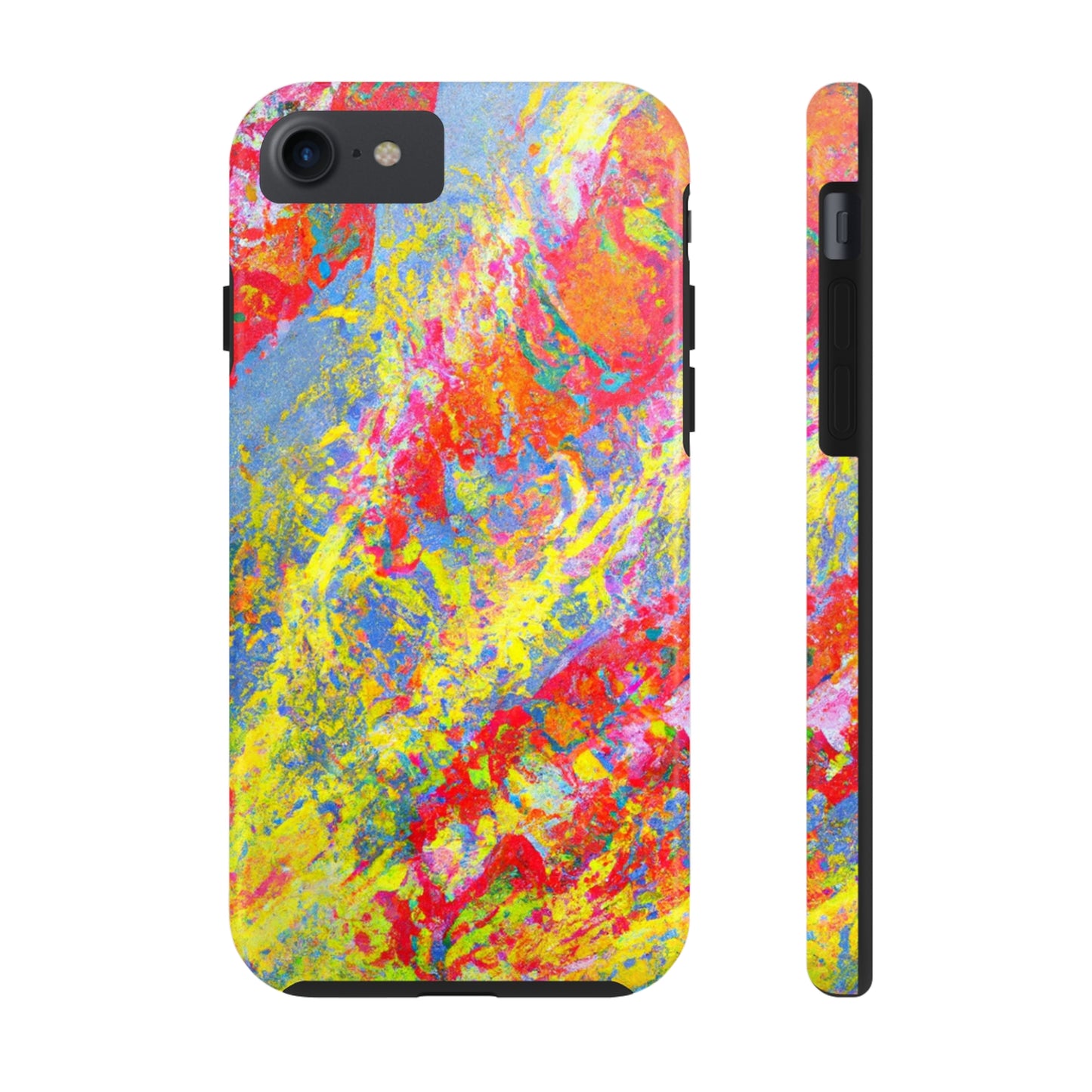 Tough Apple iPhone Cases Ft. Abstract Strawberry Banana