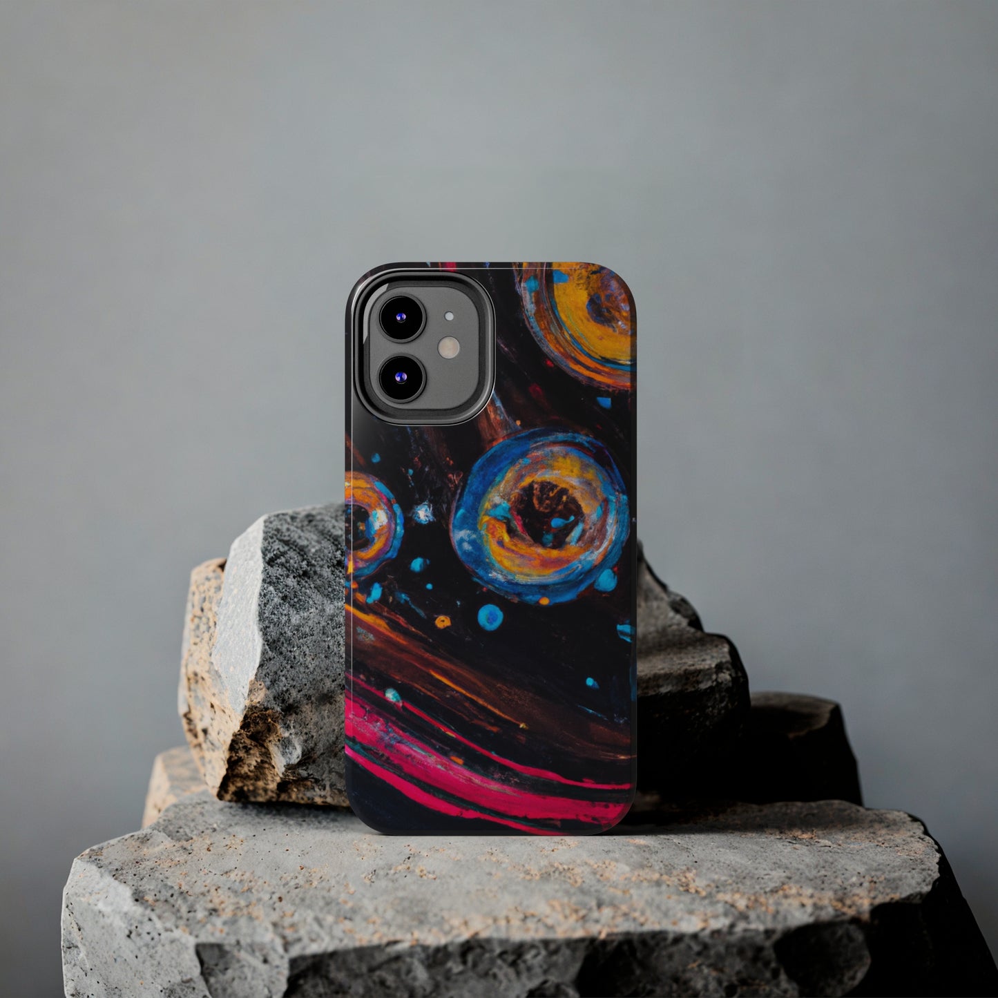 Tough Apple iPhone Cases Ft. Bubble Galaxy