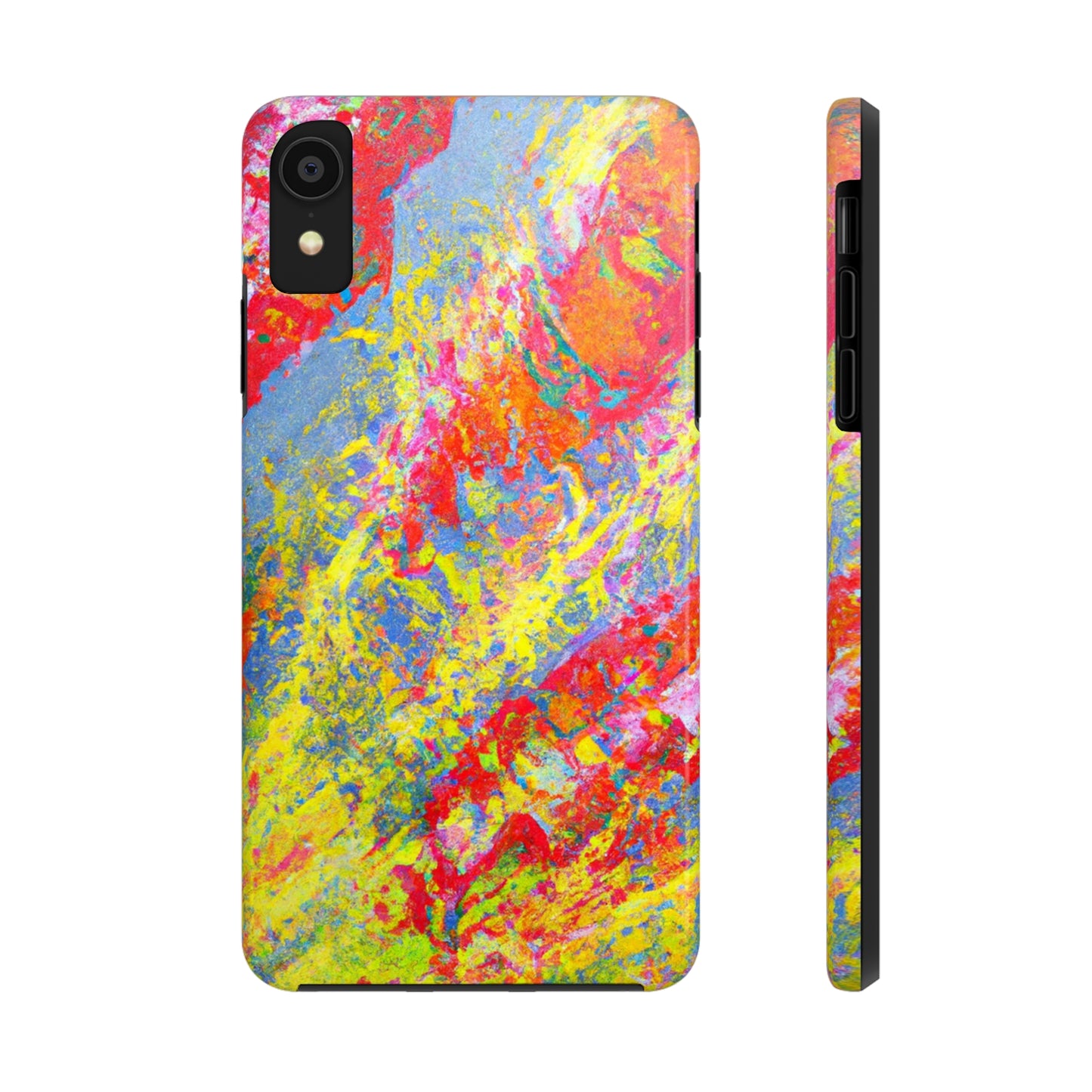 Tough Apple iPhone Cases Ft. Abstract Strawberry Banana