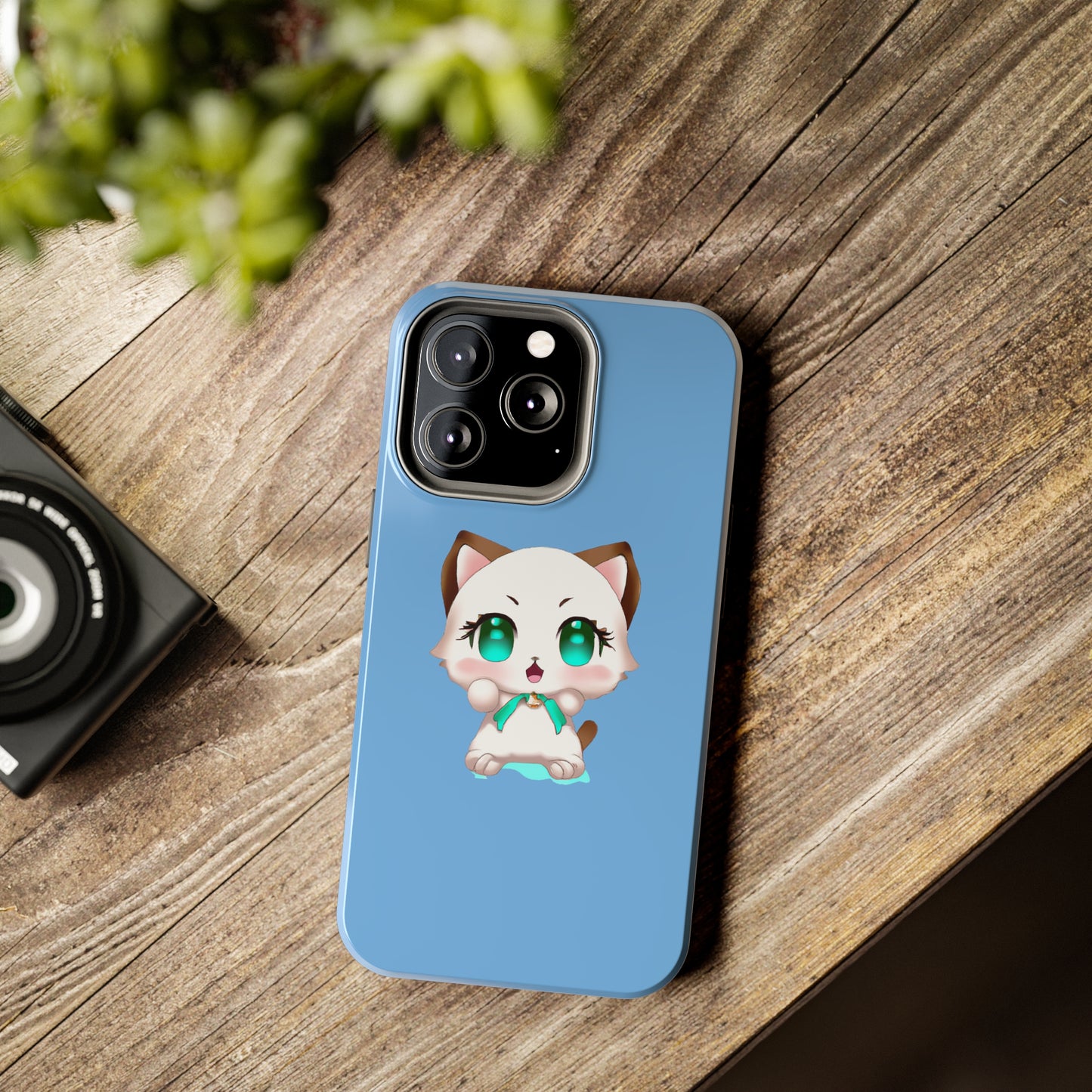 Tough Apple iPhone Cases Ft. Cute Kitty