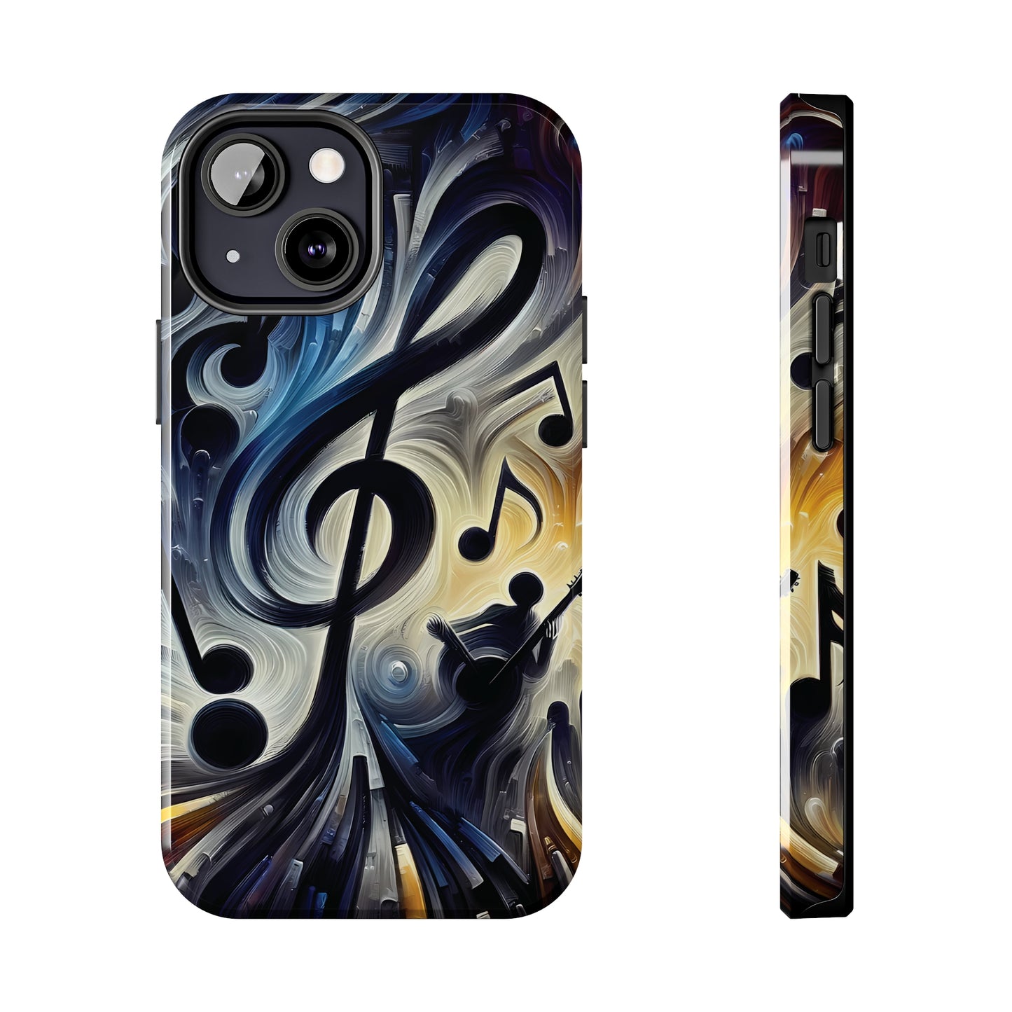 ToughDrop Apple iPhone Case Ft. Musical Abstraction