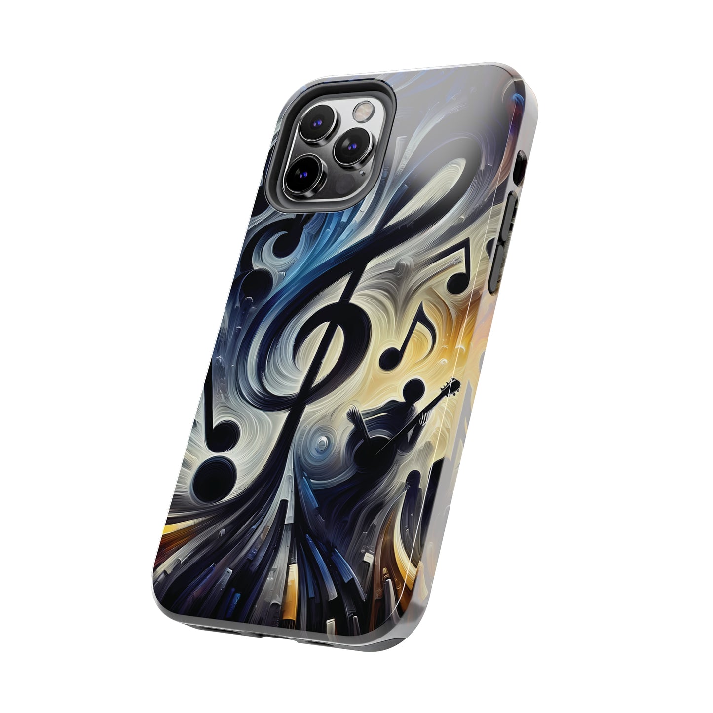 ToughDrop Apple iPhone Case Ft. Musical Abstraction