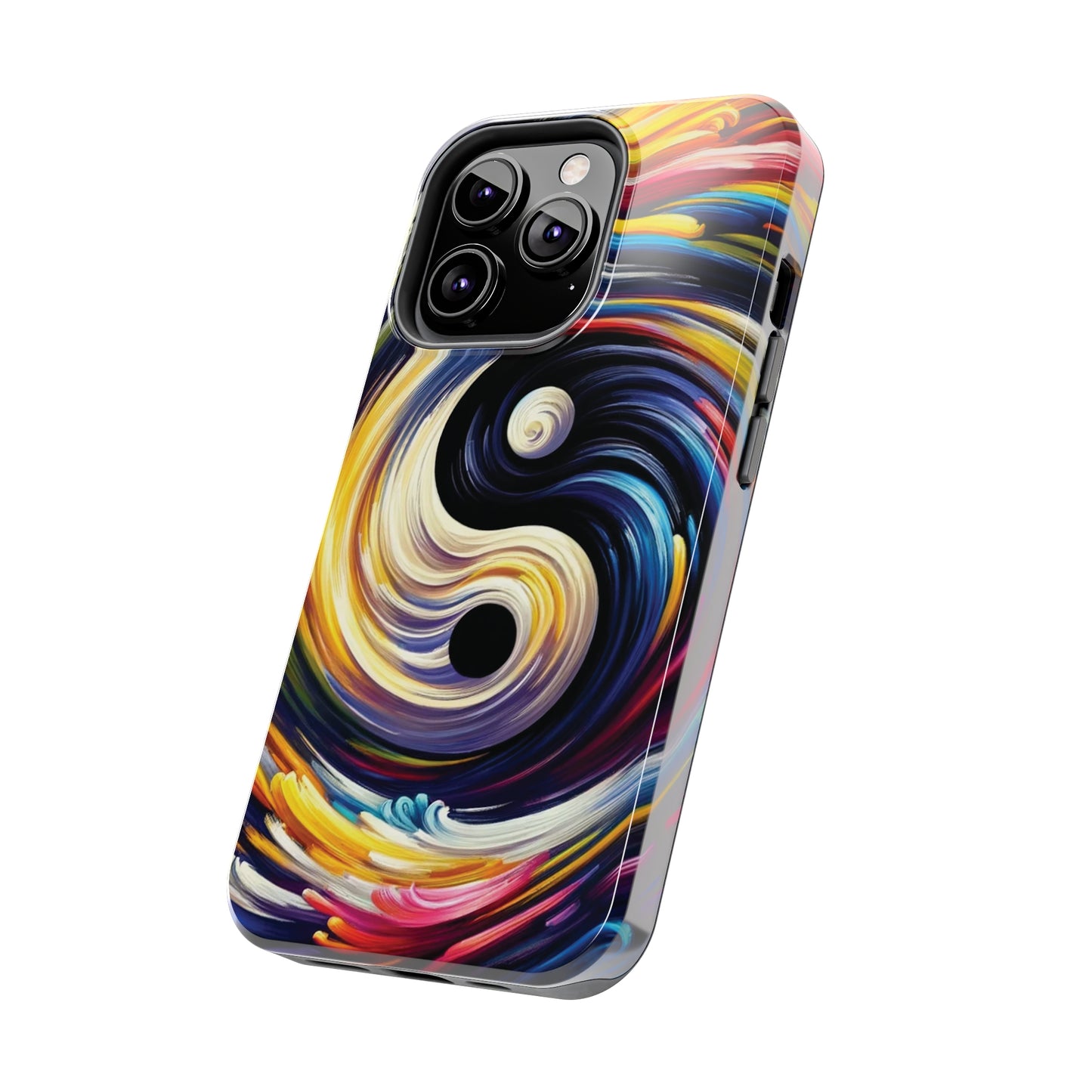 ToughDrop Apple iPhone Case Ft. Abstract Yin Yang