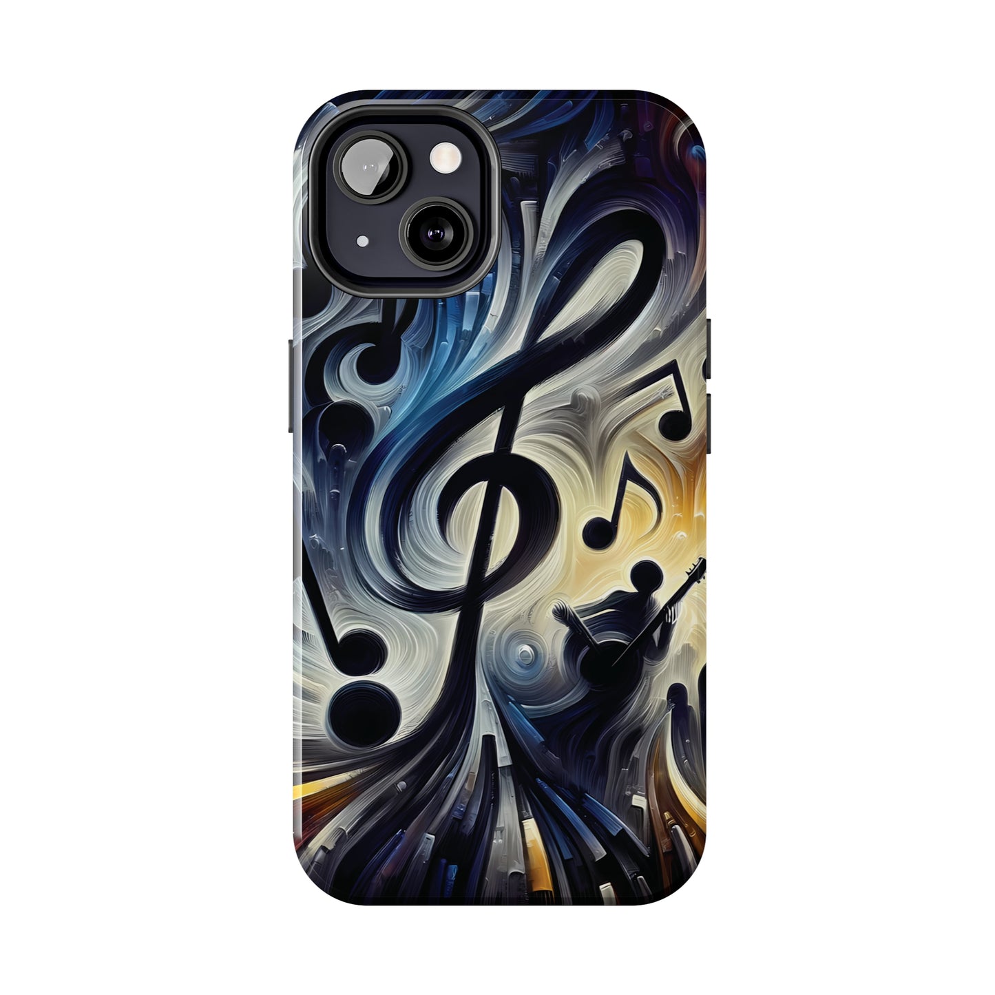 ToughDrop Apple iPhone Case Ft. Musical Abstraction