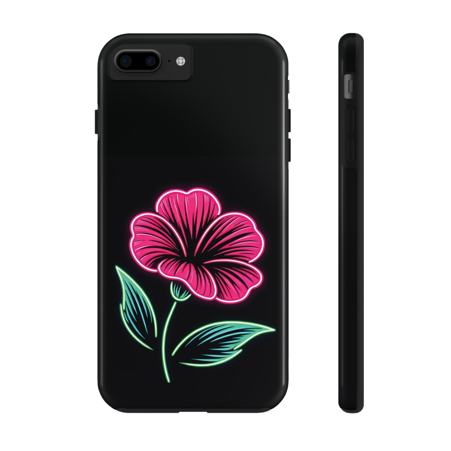 ToughDrop Apple iPhone Case Ft. Neon Bloom