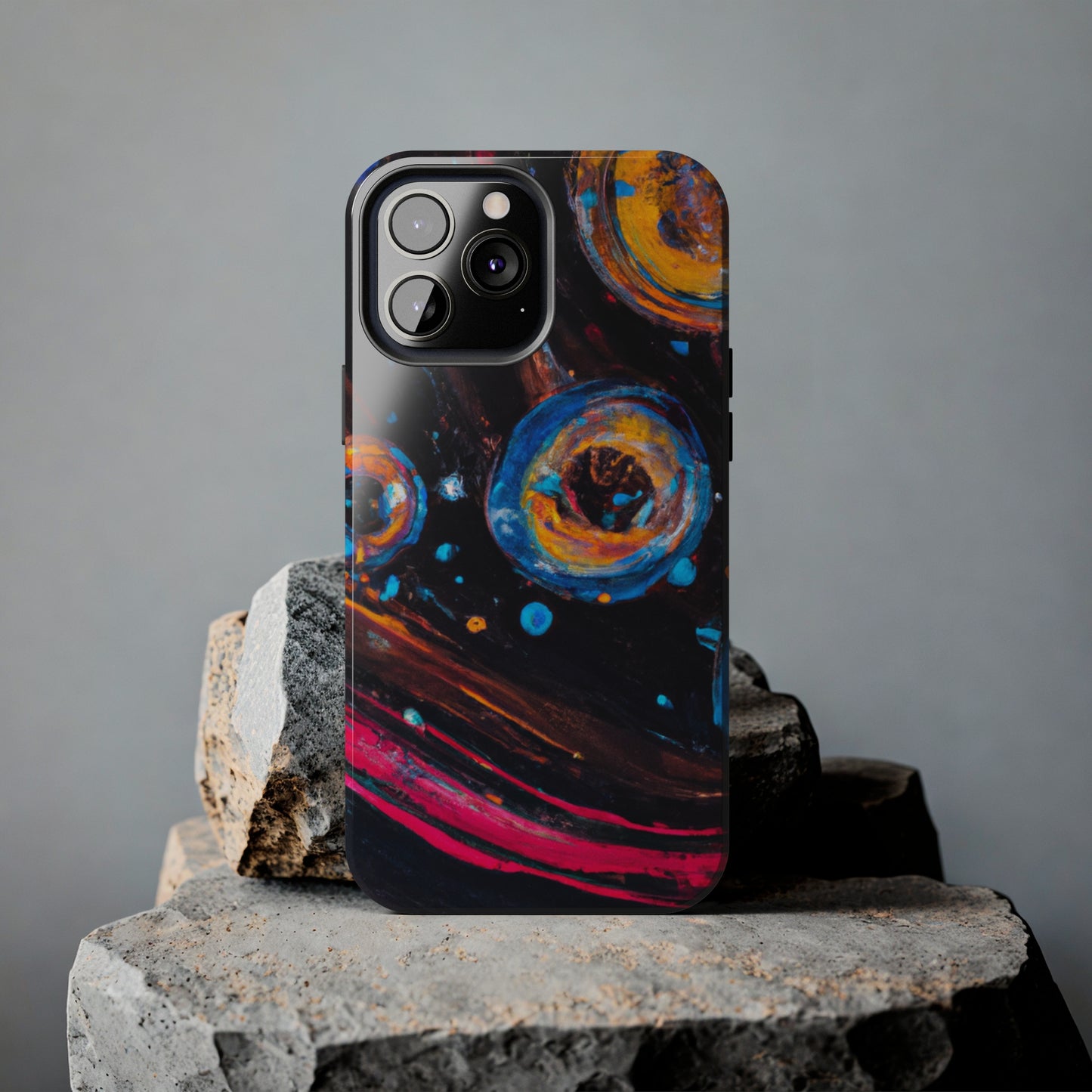 Tough Apple iPhone Cases Ft. Bubble Galaxy