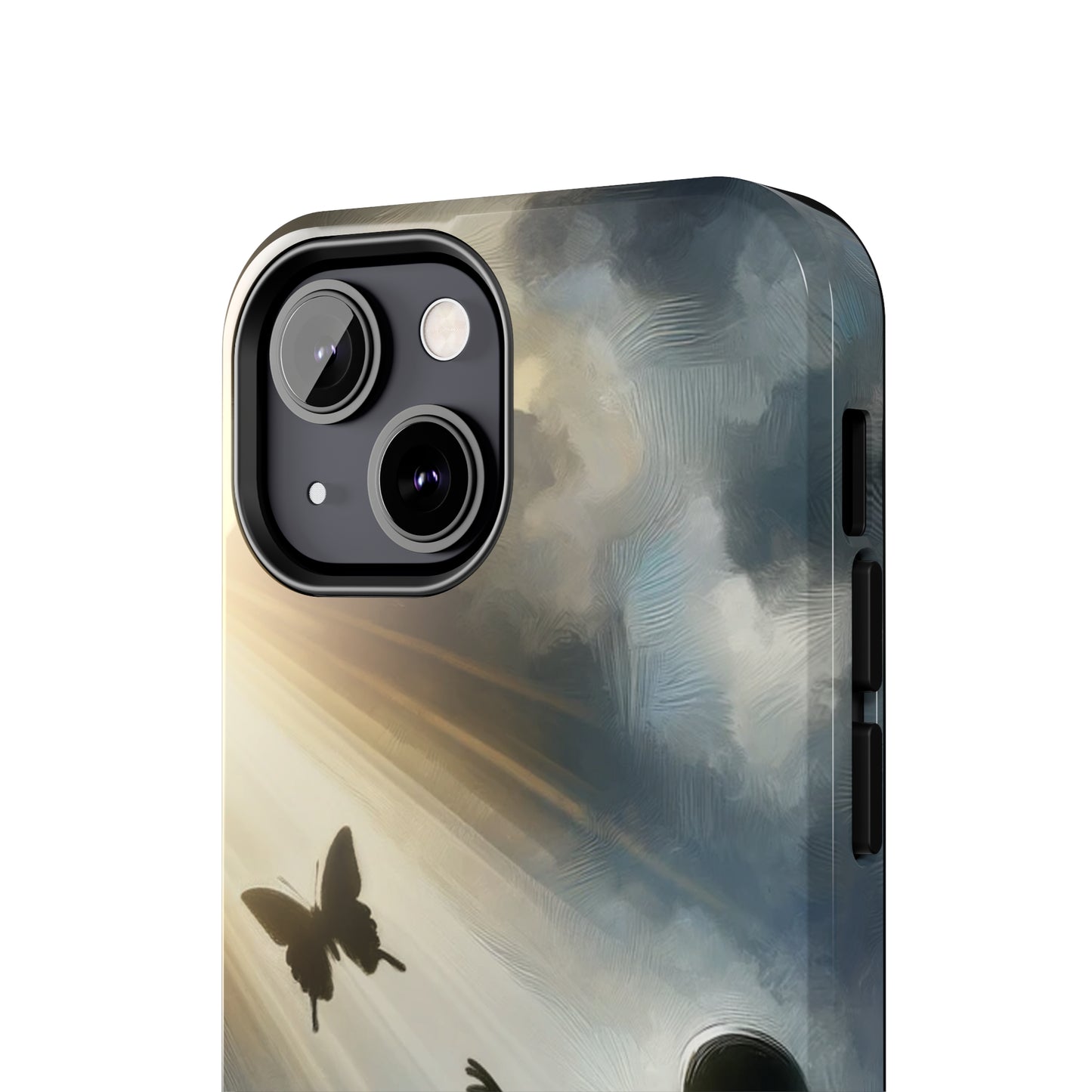 ToughDrop Apple iPhone Case Ft. Butterfly Shadow