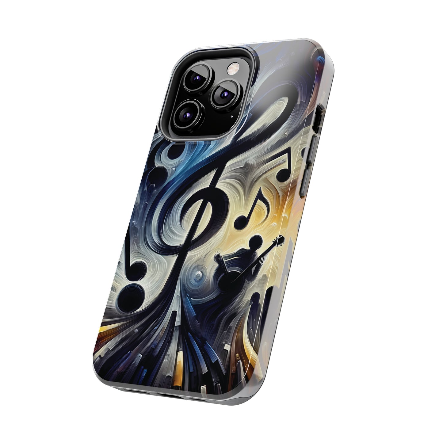 ToughDrop Apple iPhone Case Ft. Musical Abstraction