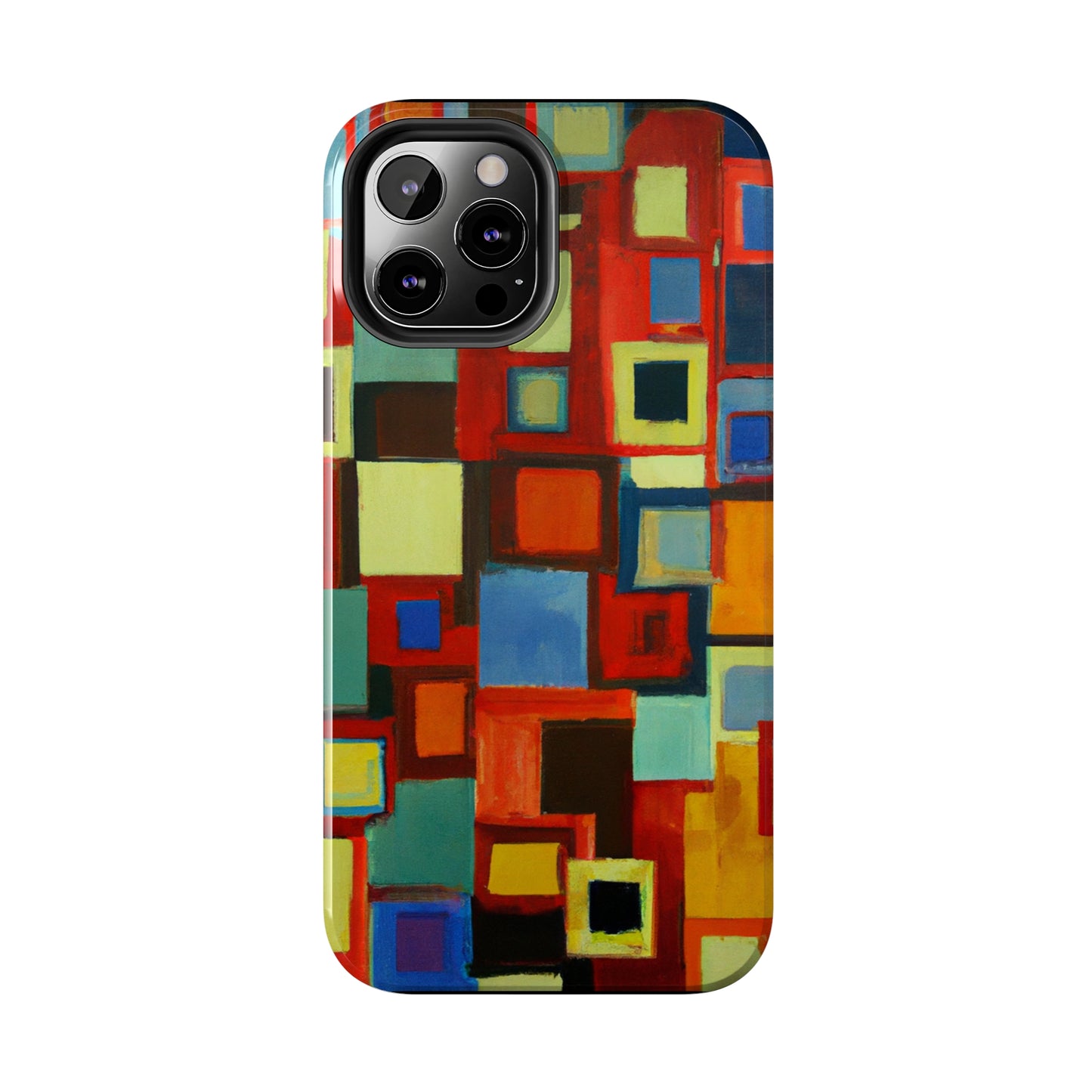Tough Case-Mate iPhone Case Ft. Abstract Squares
