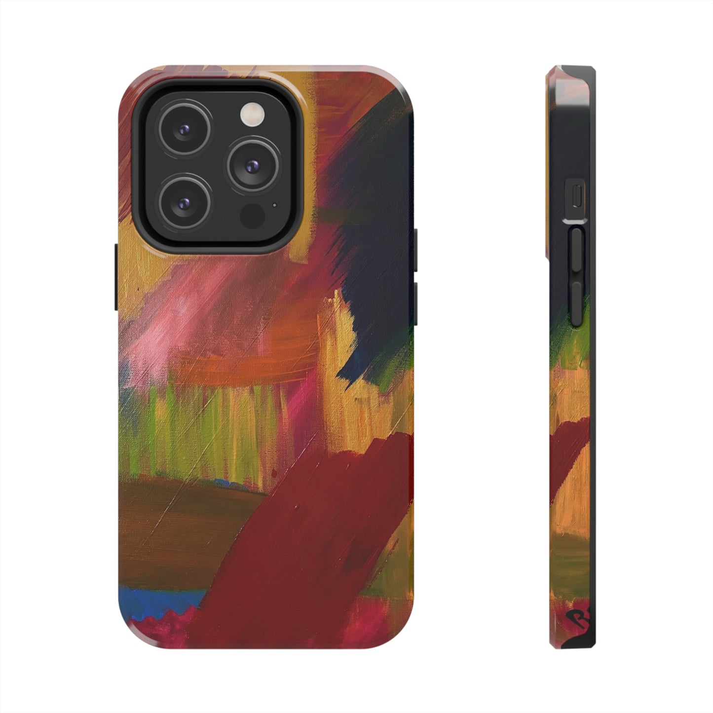 Tough Case-Mate iPhone Case Ft. Abstract Red