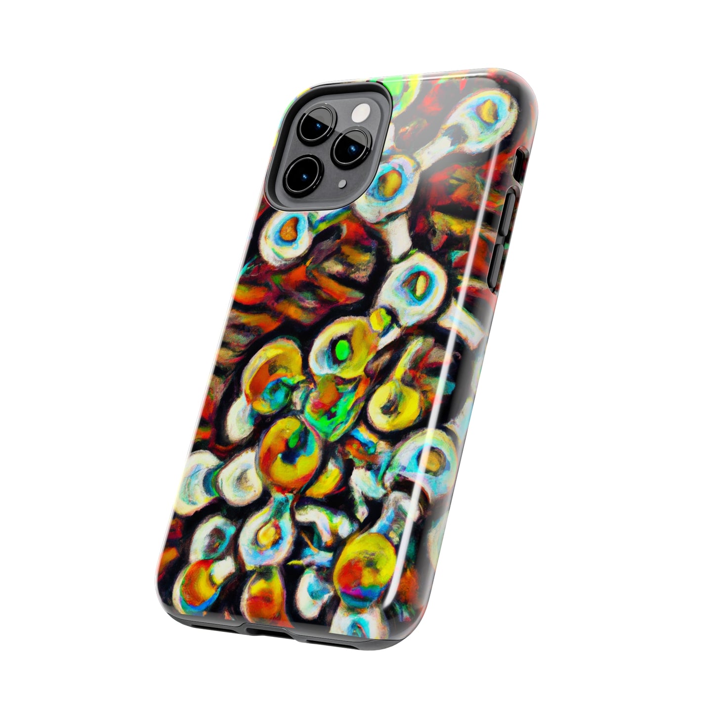 Apple iPhone Case Ft. Abstract Molecule