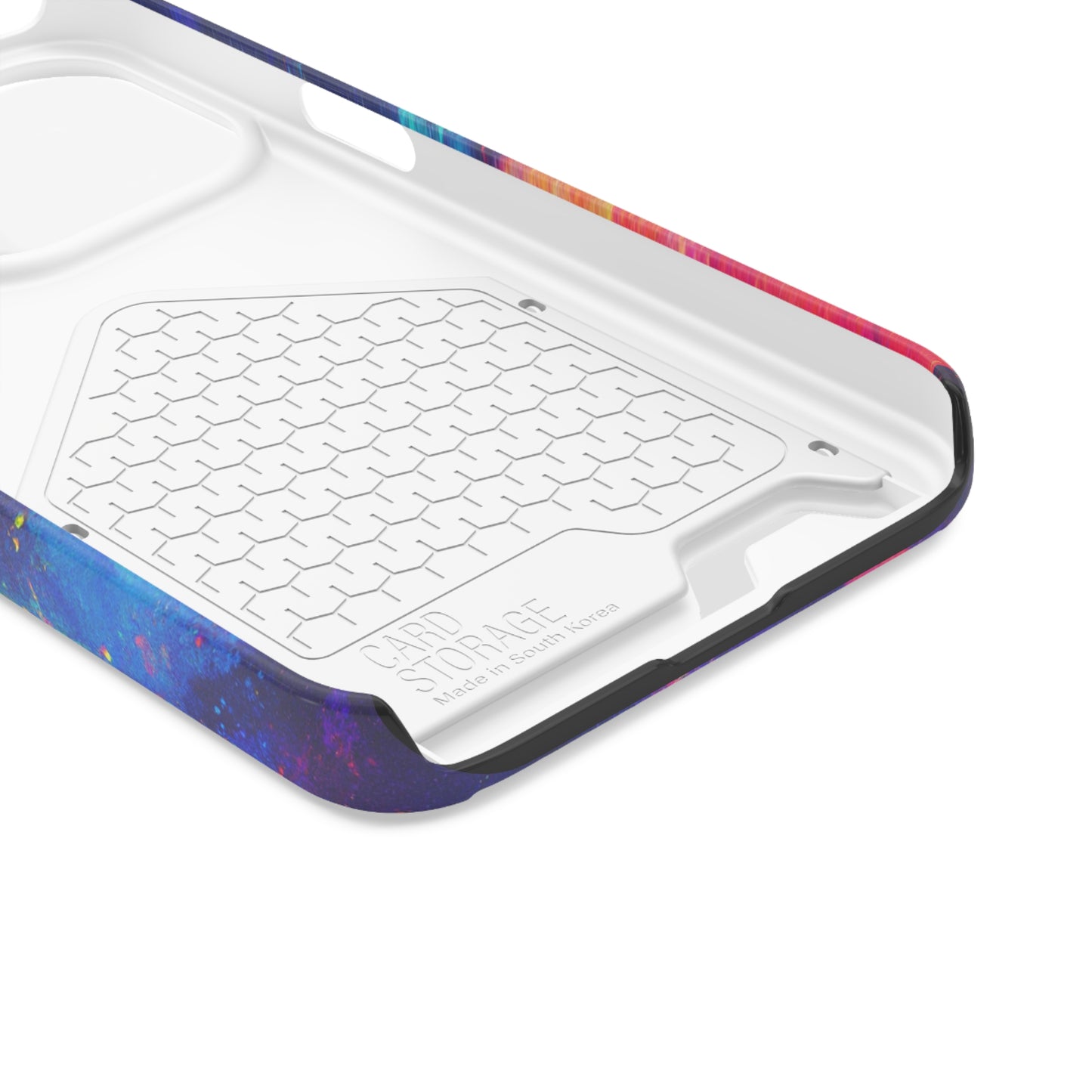 iPhone and Samsung Cases with Card Holder Ft. Abstract Space
