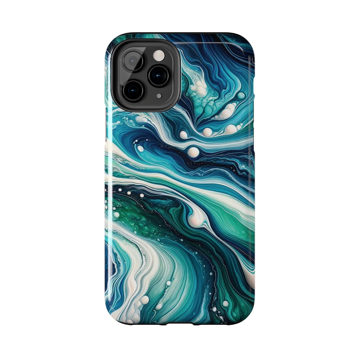 ToughDrop Apple iPhone Case Ft. Liquid Blue