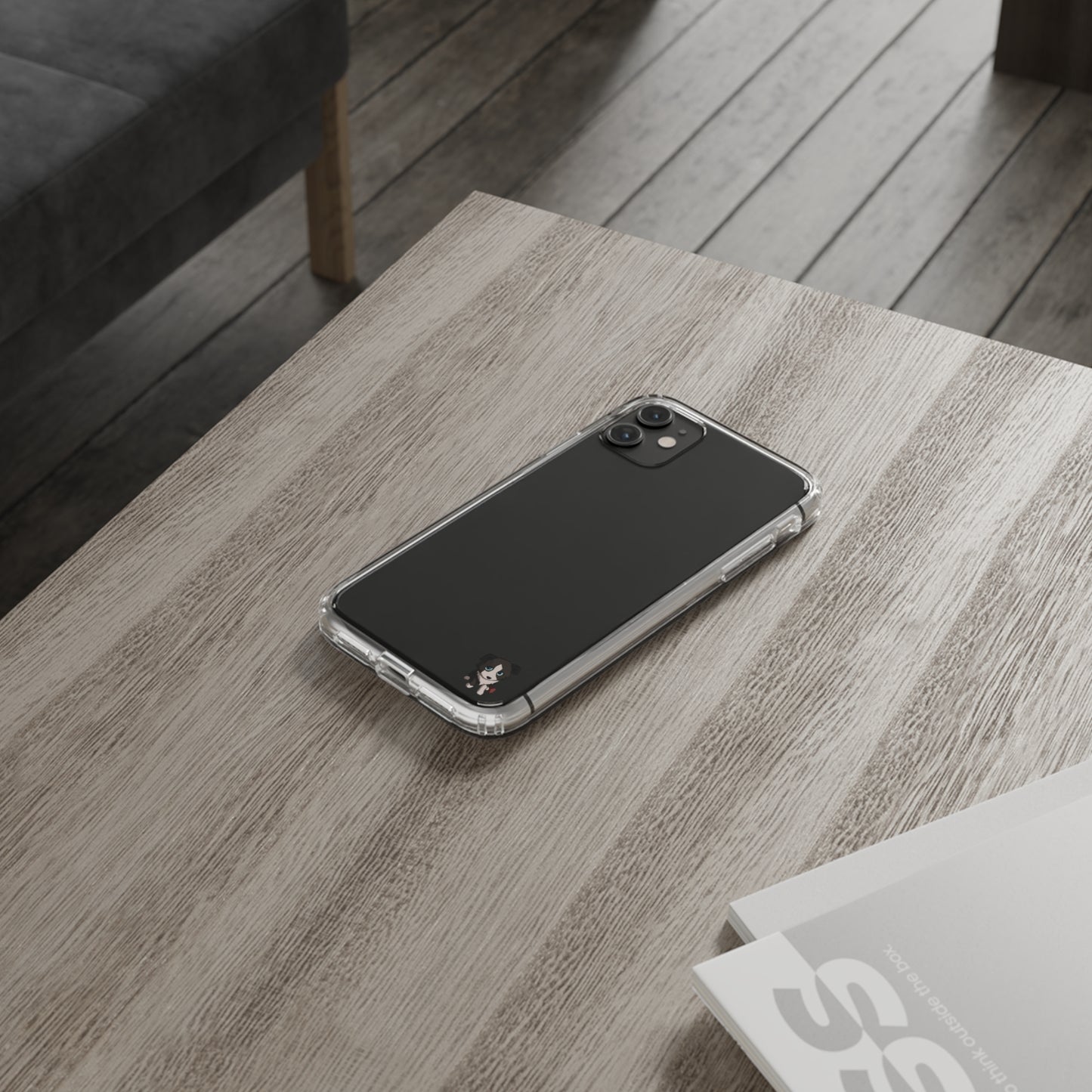 Clear iPhone and Android Cases Ft. Cute Puppy