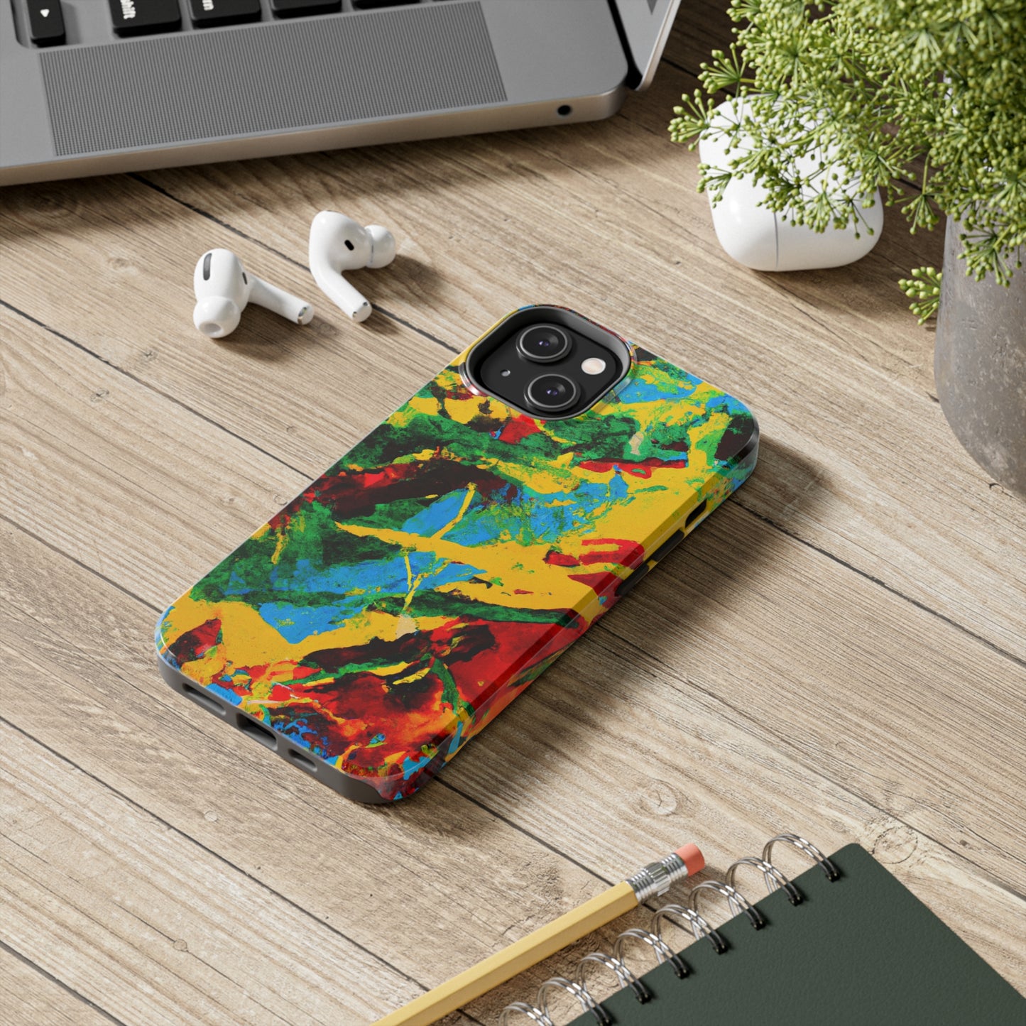 Apple iPhone Case Ft. Abstract Tropical