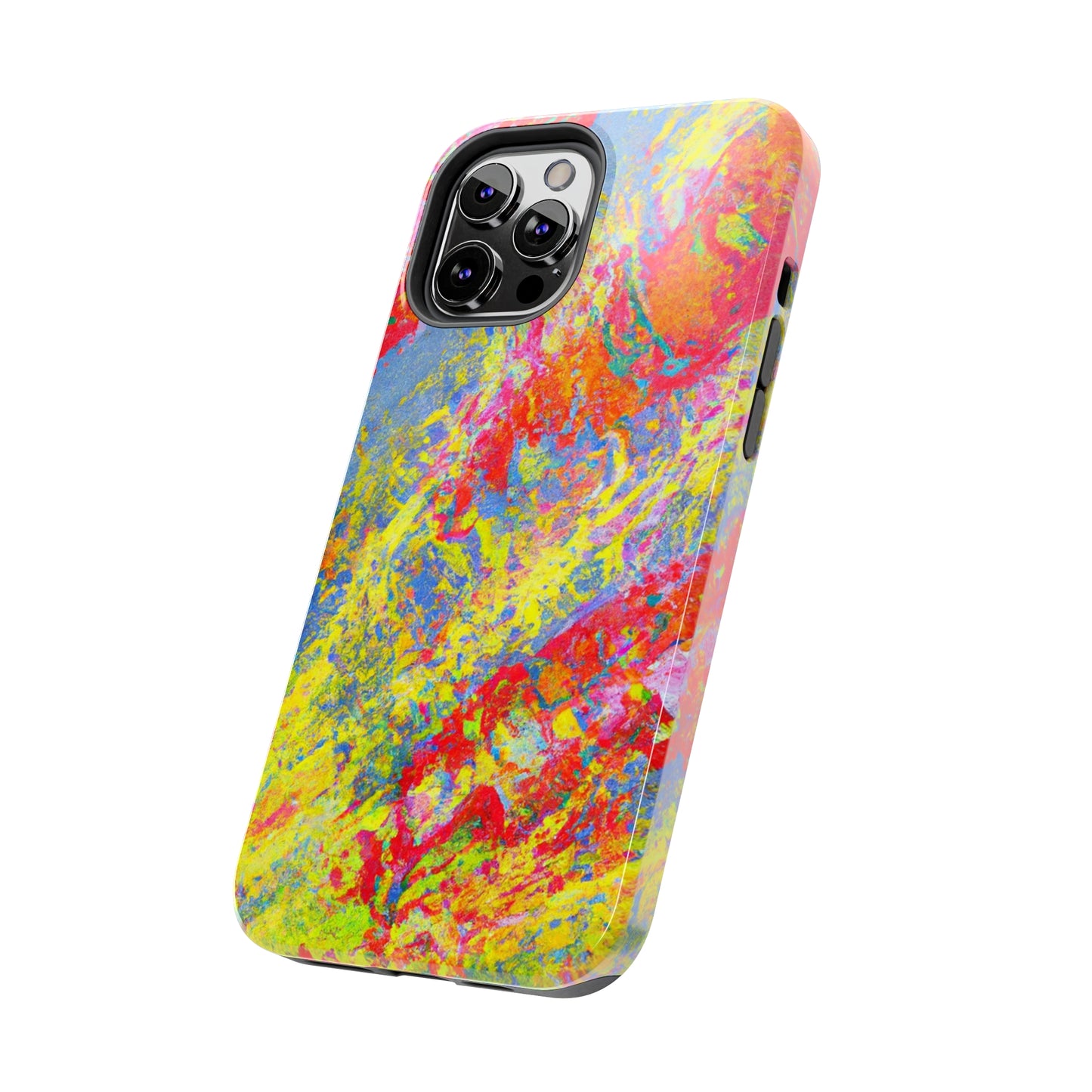Tough Apple iPhone Cases Ft. Abstract Strawberry Banana