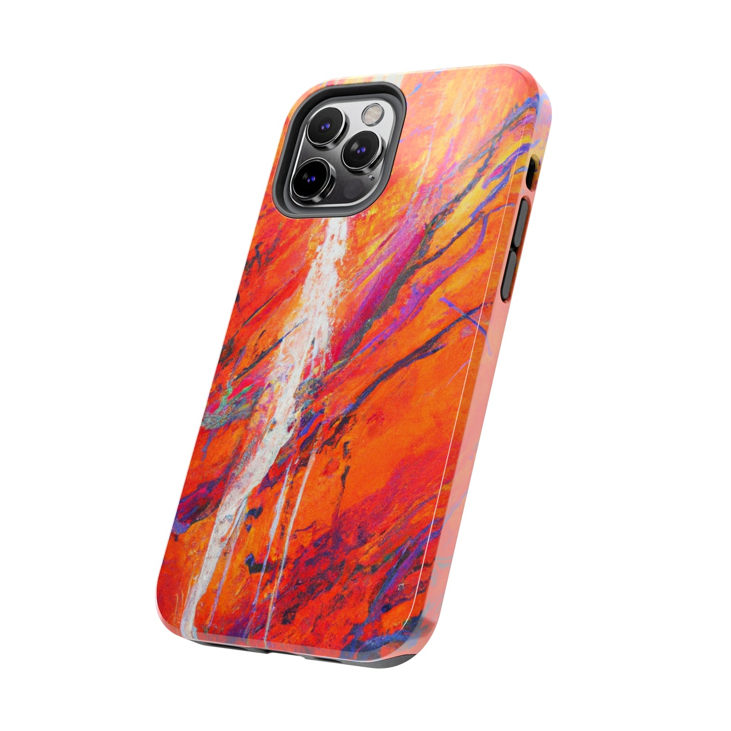Tough Apple iPhone Cases Ft. Abstract Halloween Forest