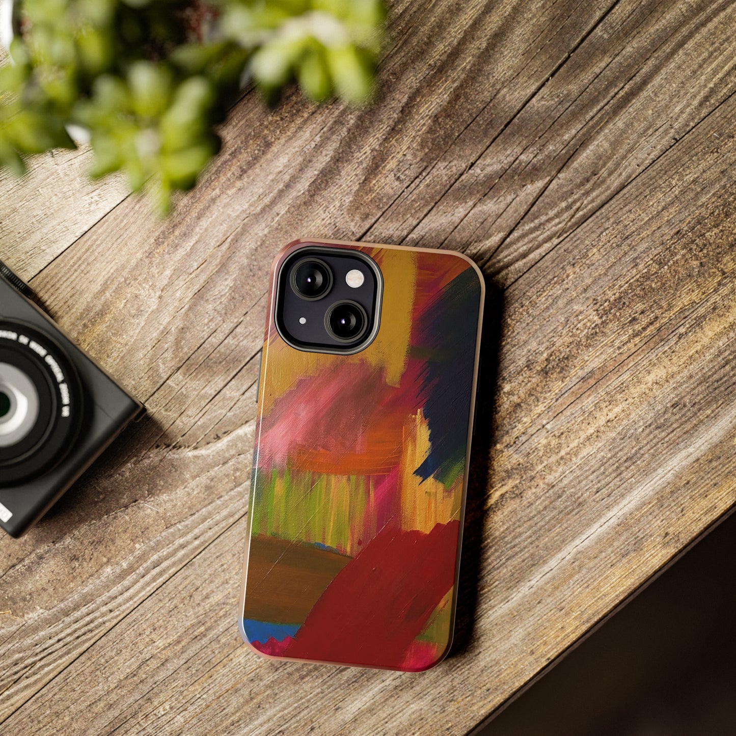 Tough Case-Mate iPhone Case Ft. Abstract Red