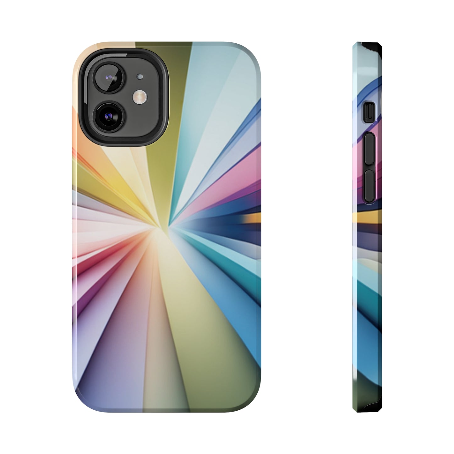 Tough Apple iPhone Case Ft. Abstract Inner Diamond