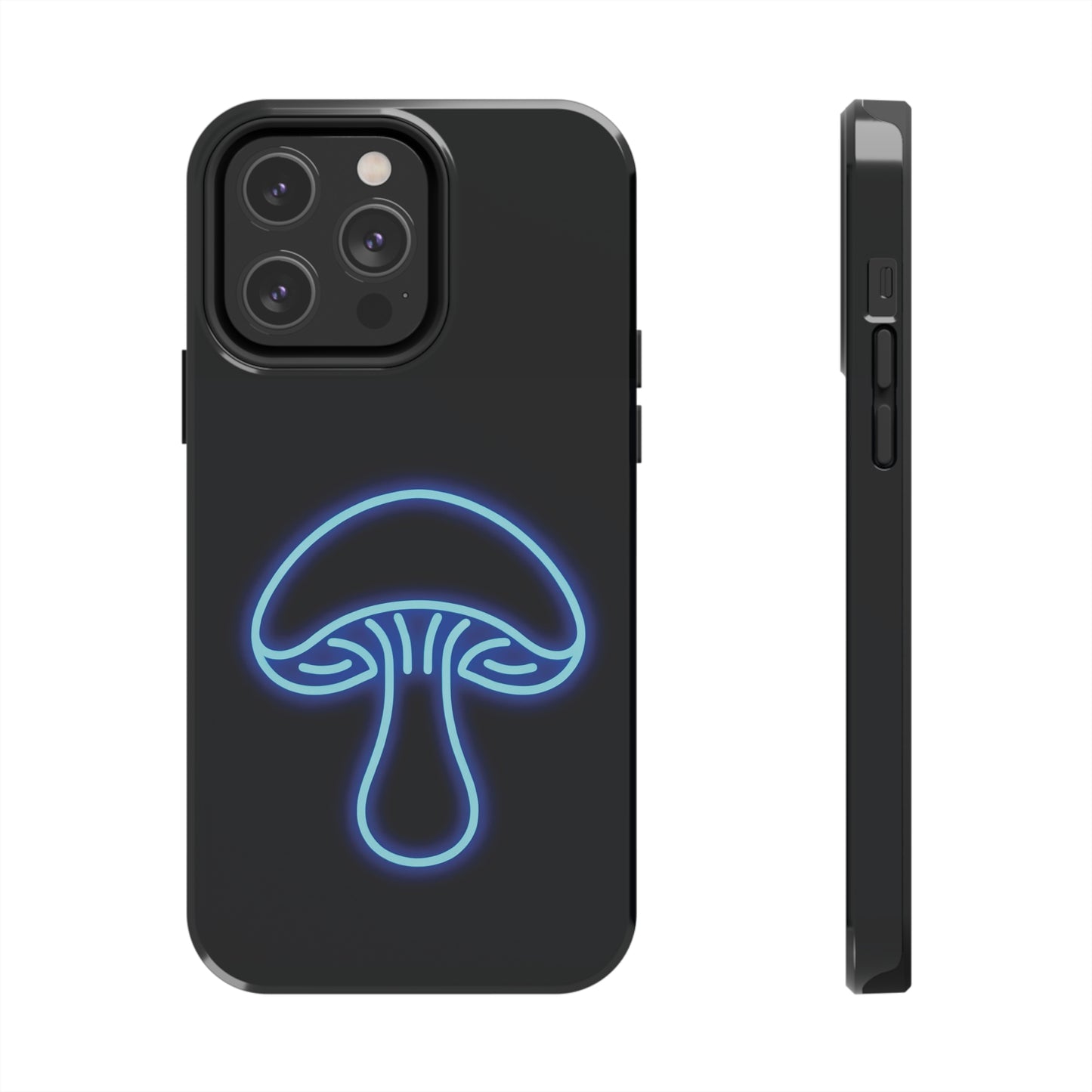 ToughDrop Apple iPhone Case Ft. Neon Blue Shroom