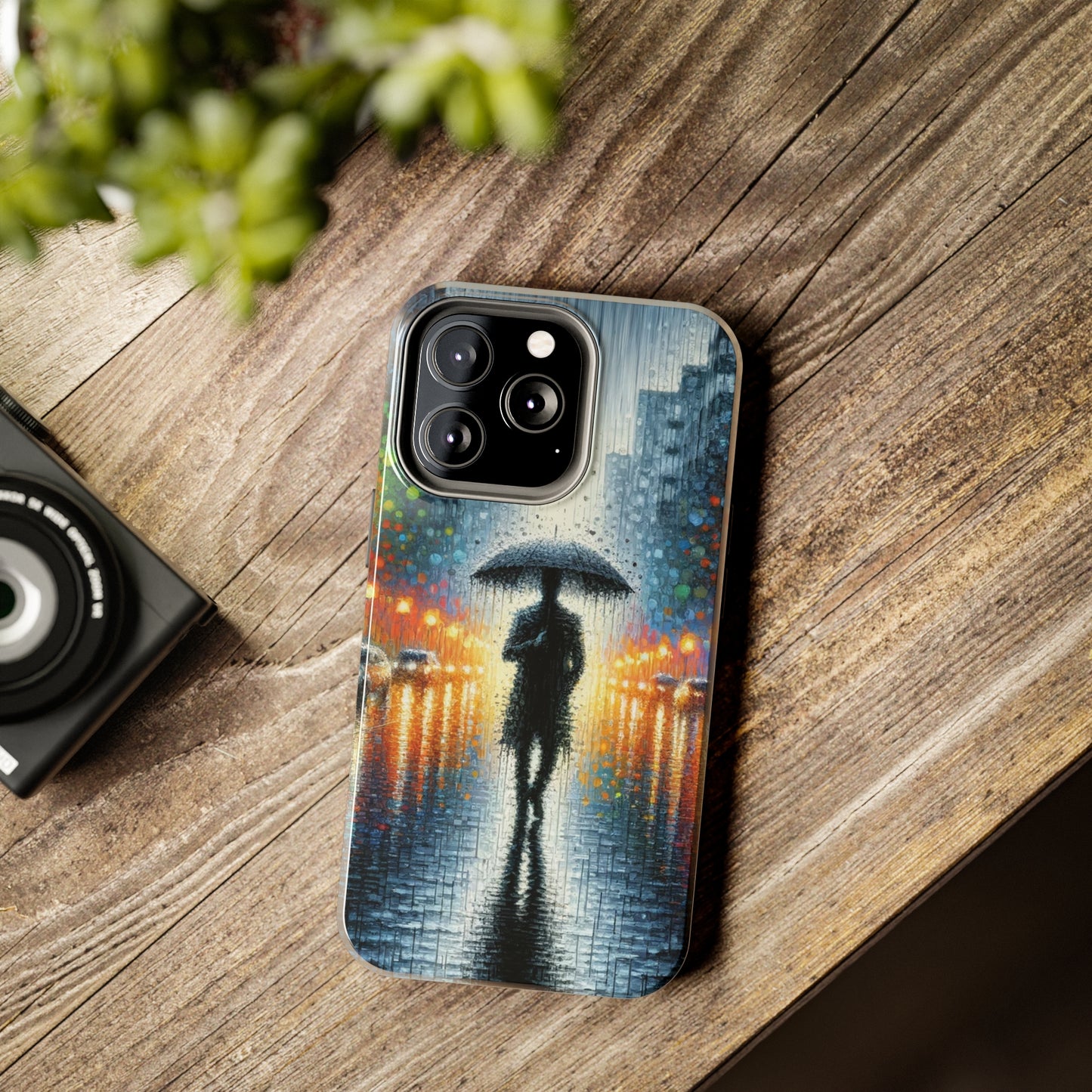 ToughDrop Apple iPhone Case Ft. Rain Walk