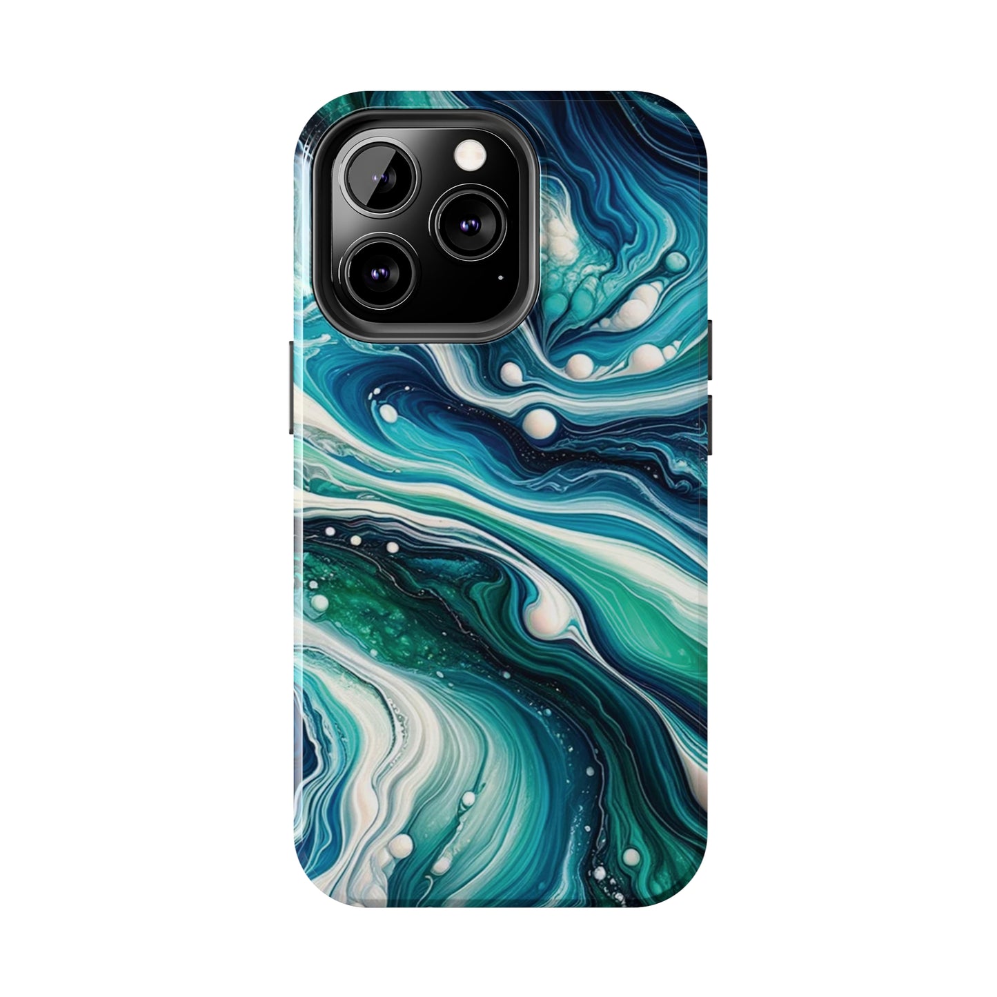 ToughDrop Apple iPhone Case Ft. Liquid Blue