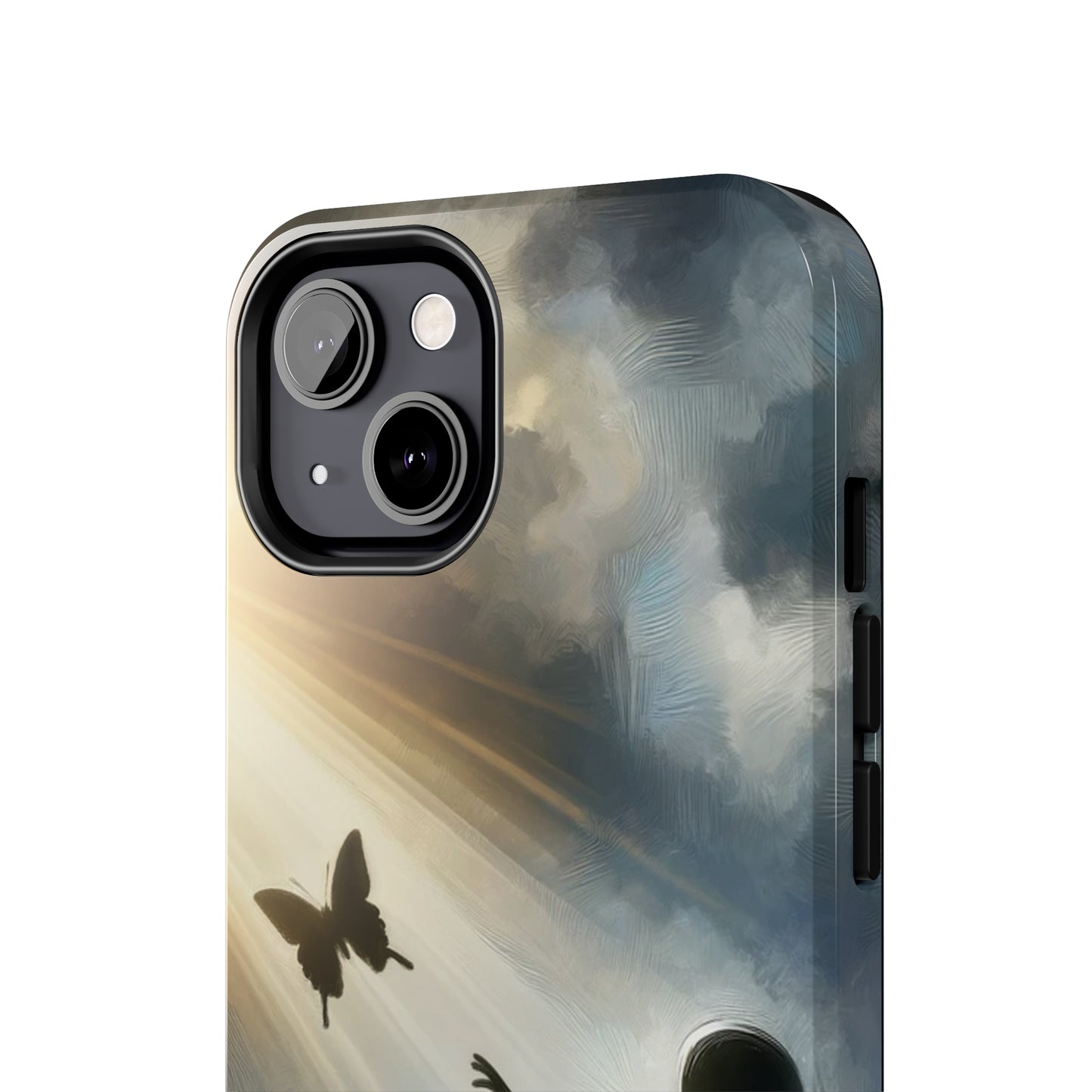 ToughDrop Apple iPhone Case Ft. Butterfly Shadow