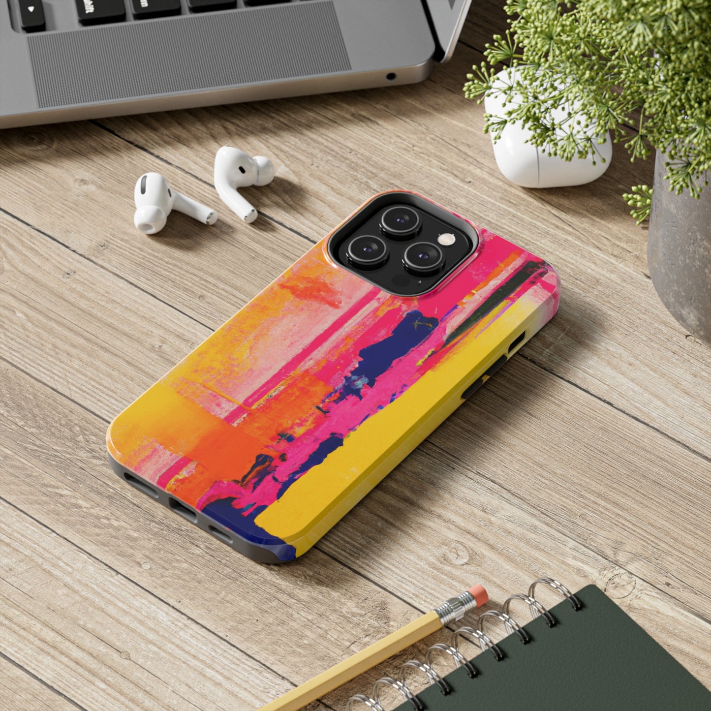Tough Apple iPhone Cases Ft. Abstract Glitch