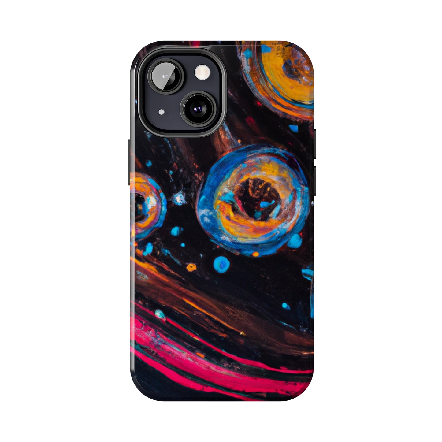 Tough Apple iPhone Cases Ft. Bubble Galaxy