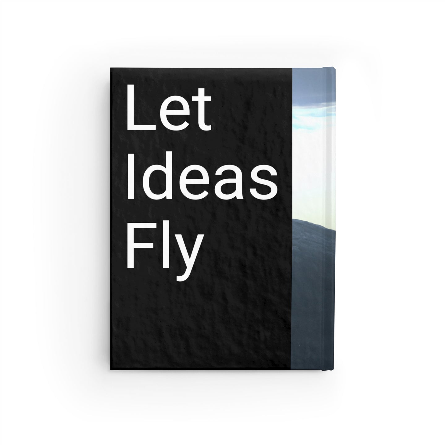 "Let Ideas Fly" Blank Page Journal