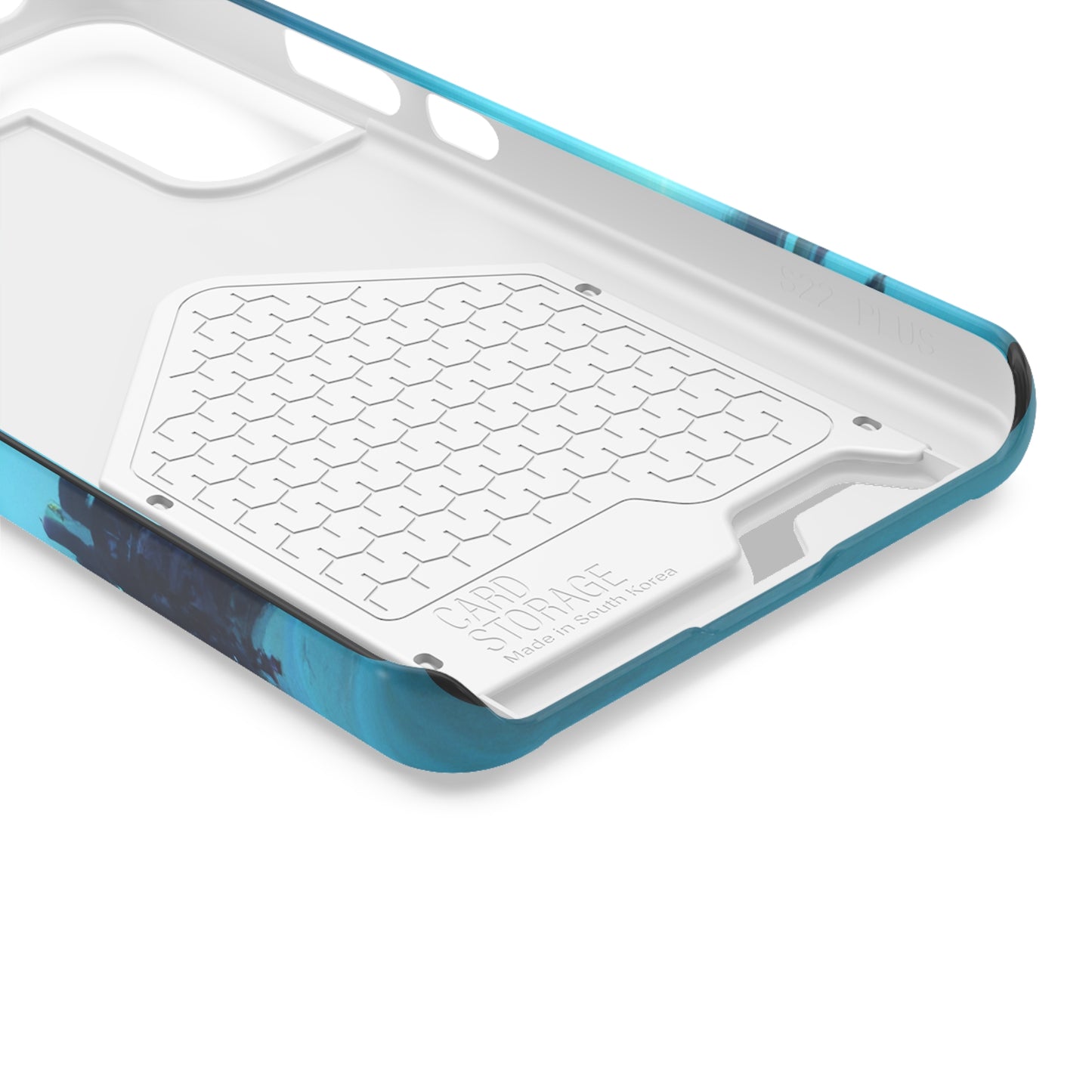 iPhone 13 and Samsung S21, S22 Cases with Card Holder Ft. Alien City