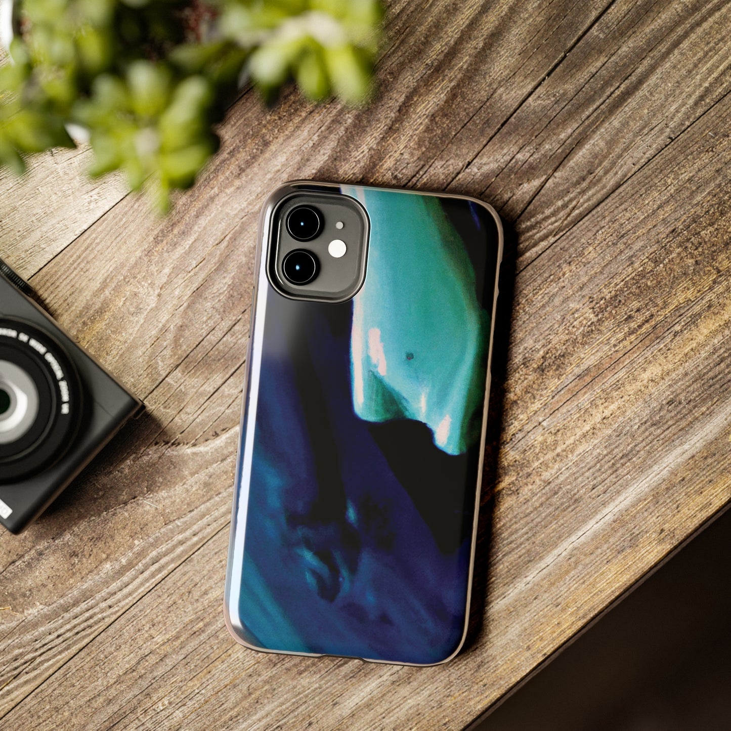 Tough Apple iPhone Cases Ft. Acrylic Glob
