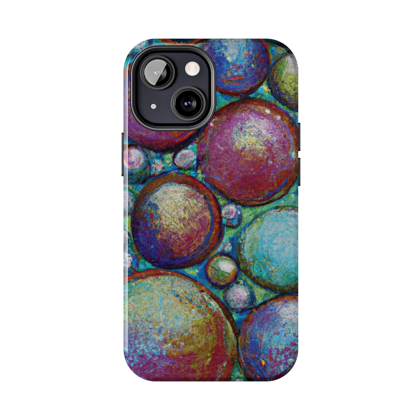 Tough Apple iPhone Cases Ft. Big Acrylic Bubbles