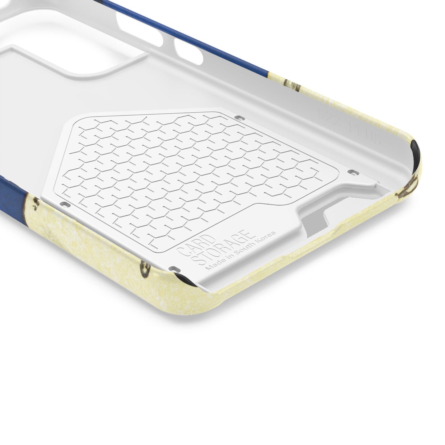 iPhone 13 and Samsung S21, S22 Cases with Card Holder Ft. Moon Doge