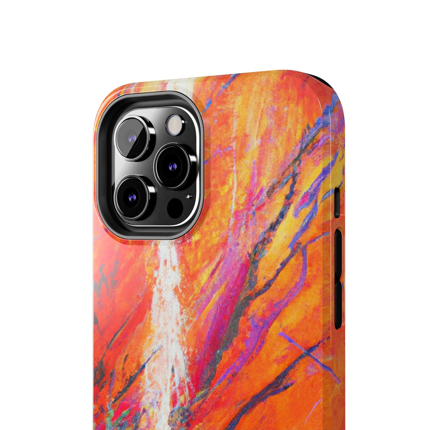 Tough Apple iPhone Cases Ft. Abstract Halloween Forest