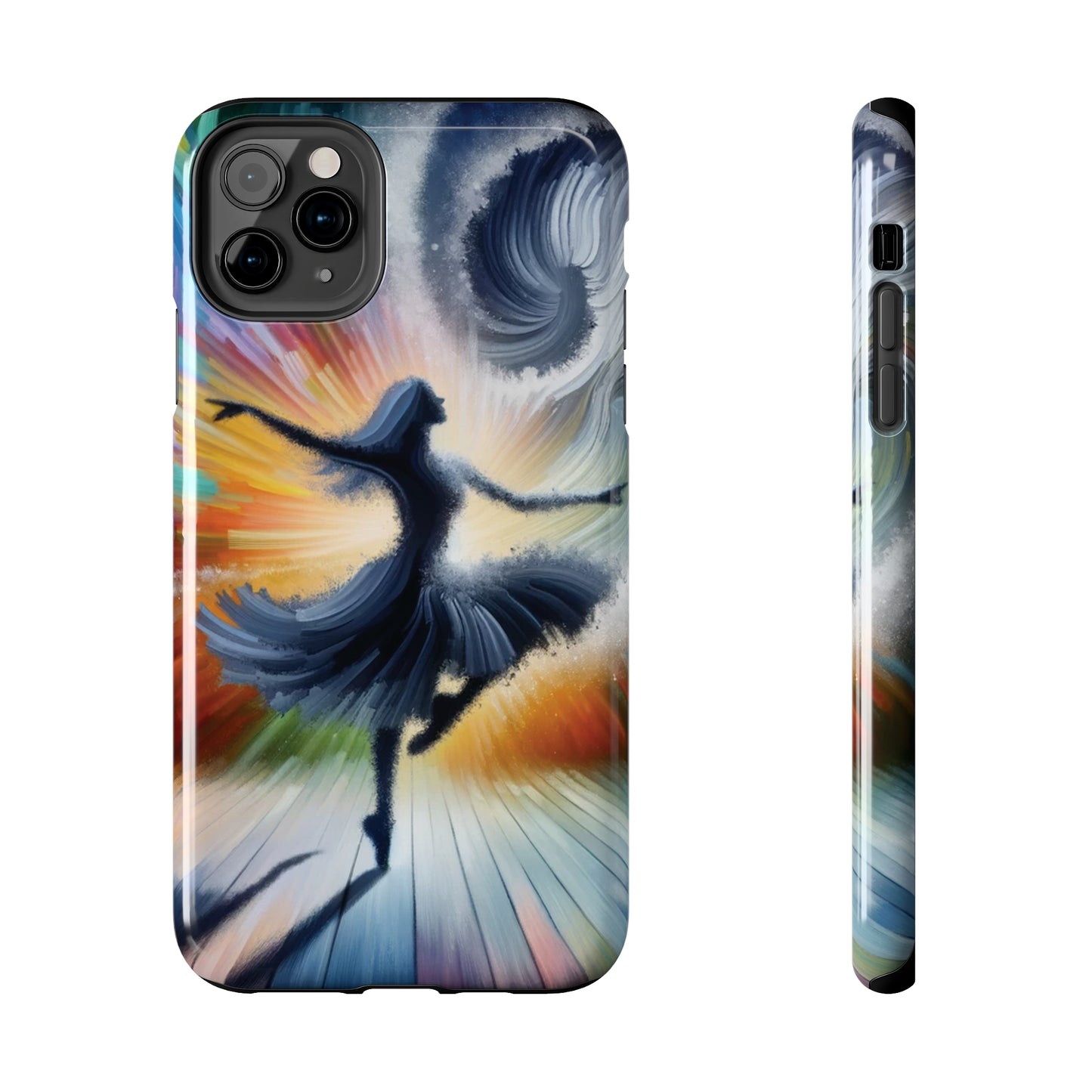 ToughDrop Apple iPhone Case Ft. Abstract Dancer