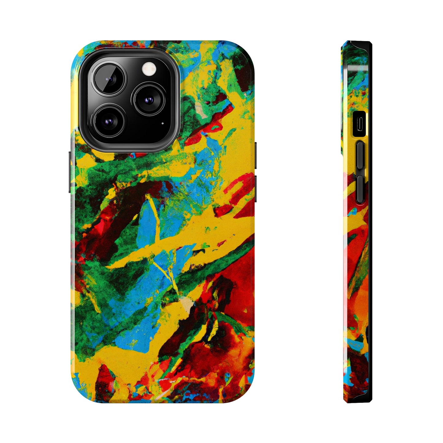 Apple iPhone Case Ft. Abstract Tropical