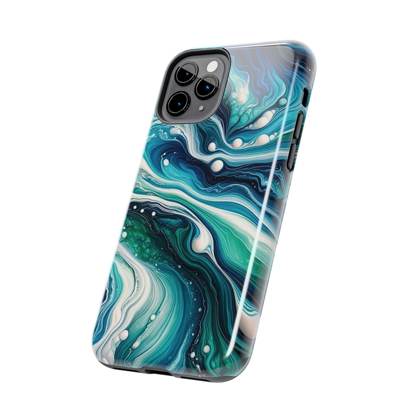 ToughDrop Apple iPhone Case Ft. Liquid Blue
