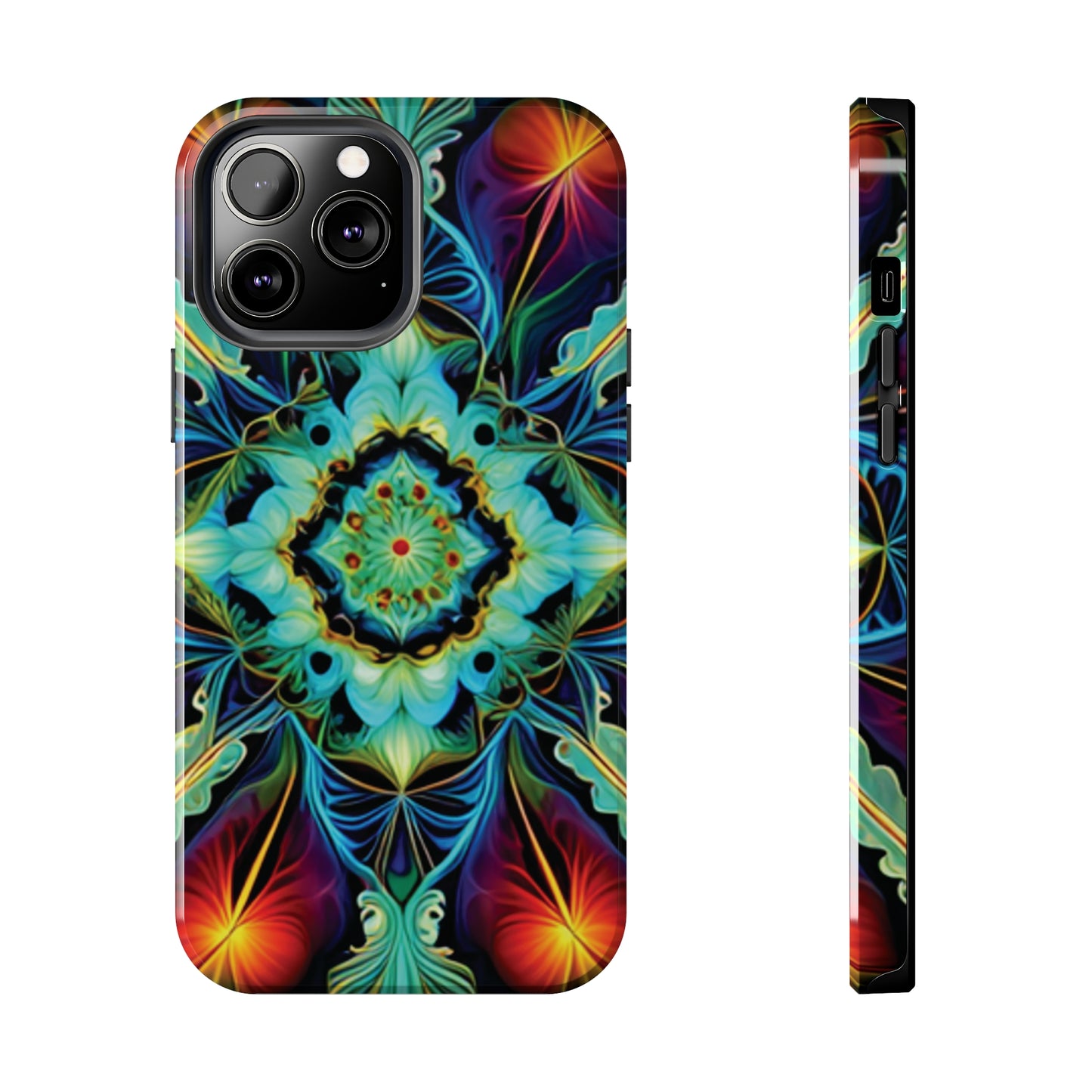 Strong Apple iPhone Case Ft. Leaf Fractal