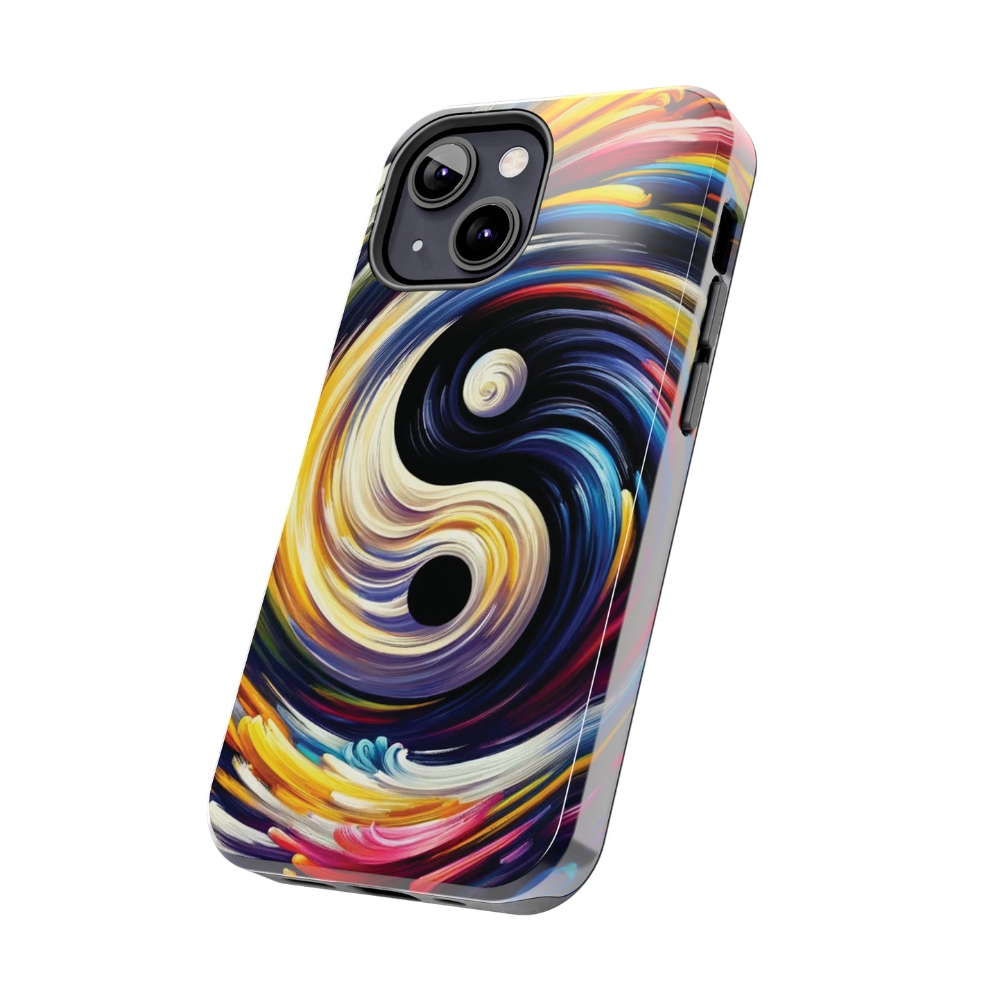 ToughDrop Apple iPhone Case Ft. Abstract Yin Yang