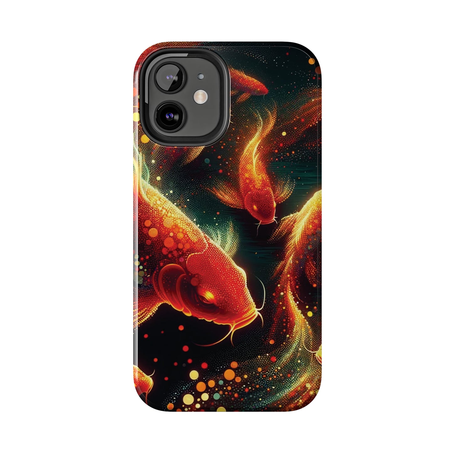 ToughDrop Apple iPhone Case Ft. Spotted Koi