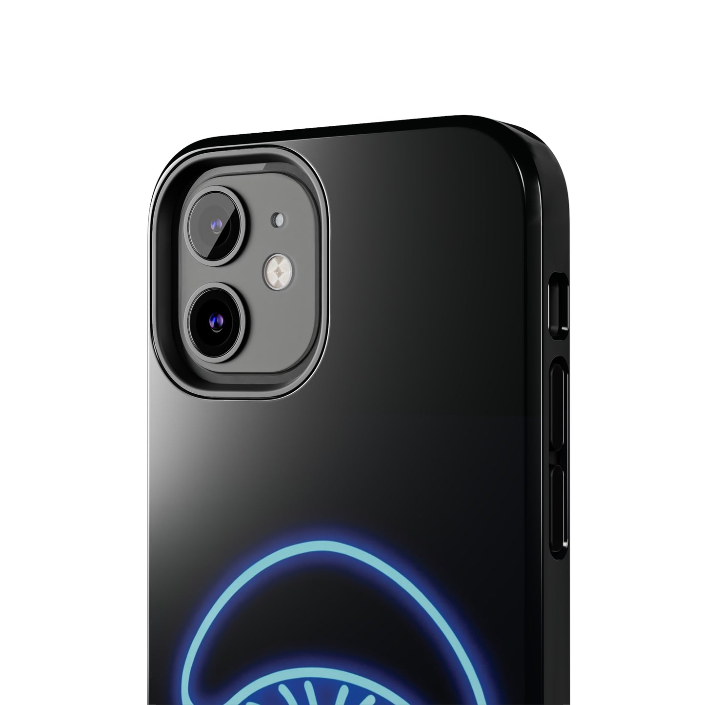 ToughDrop Apple iPhone Case Ft. Neon Blue Shroom