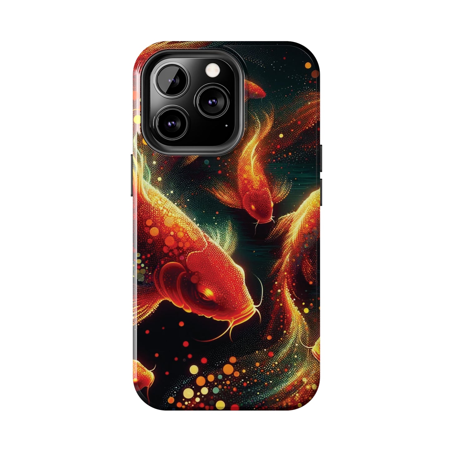 ToughDrop Apple iPhone Case Ft. Spotted Koi