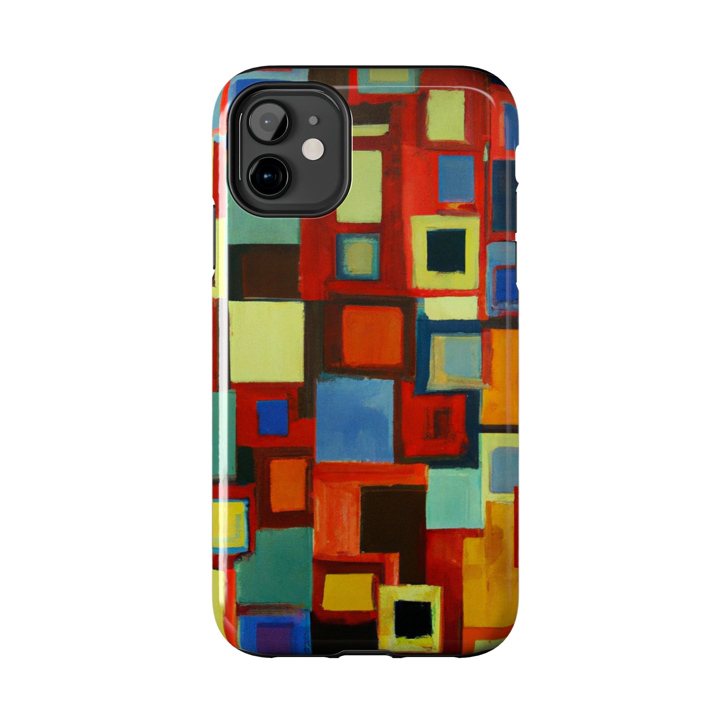 Tough Case-Mate iPhone Case Ft. Abstract Squares