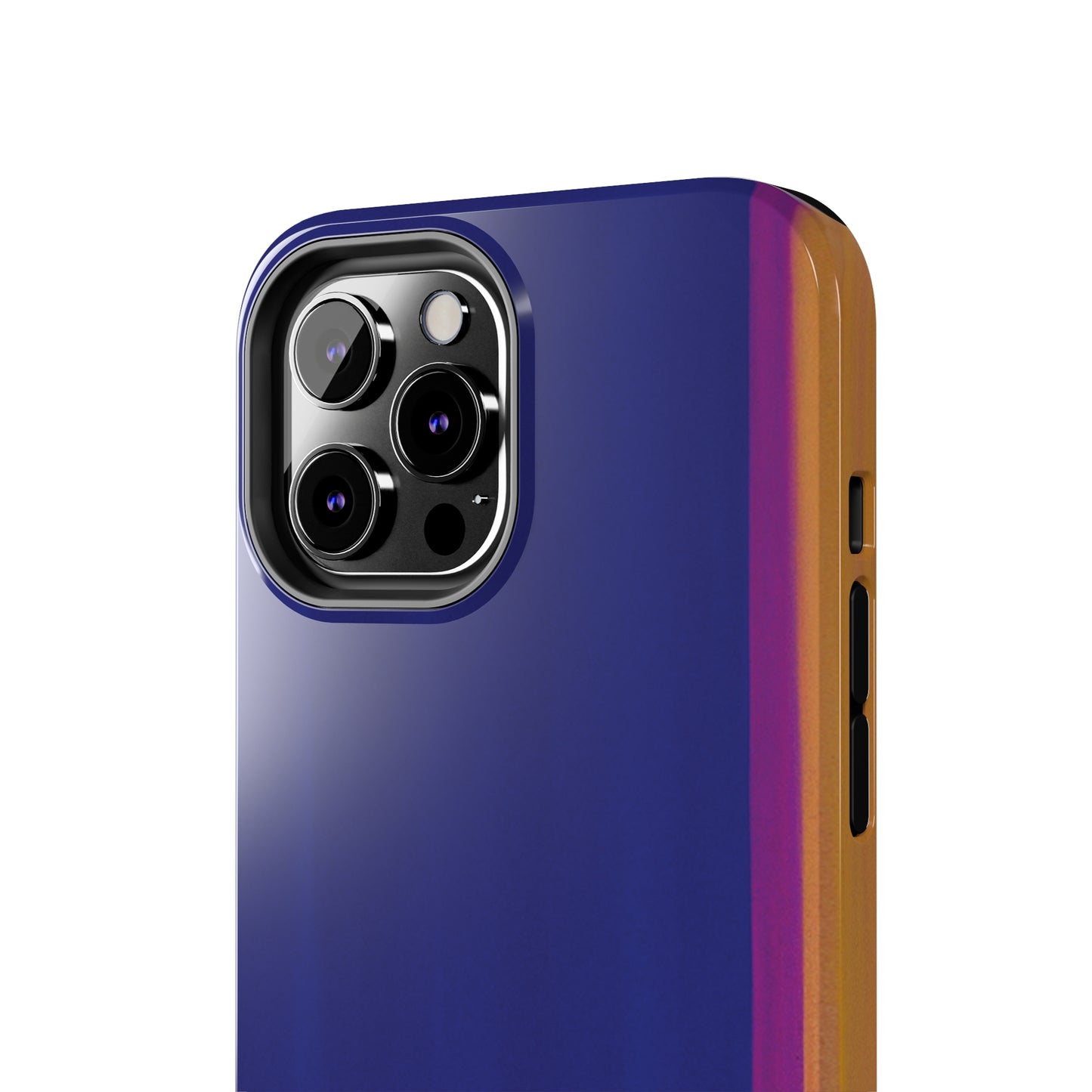 Strong Apple iPhone Case Ft. Minimal Framed Blue