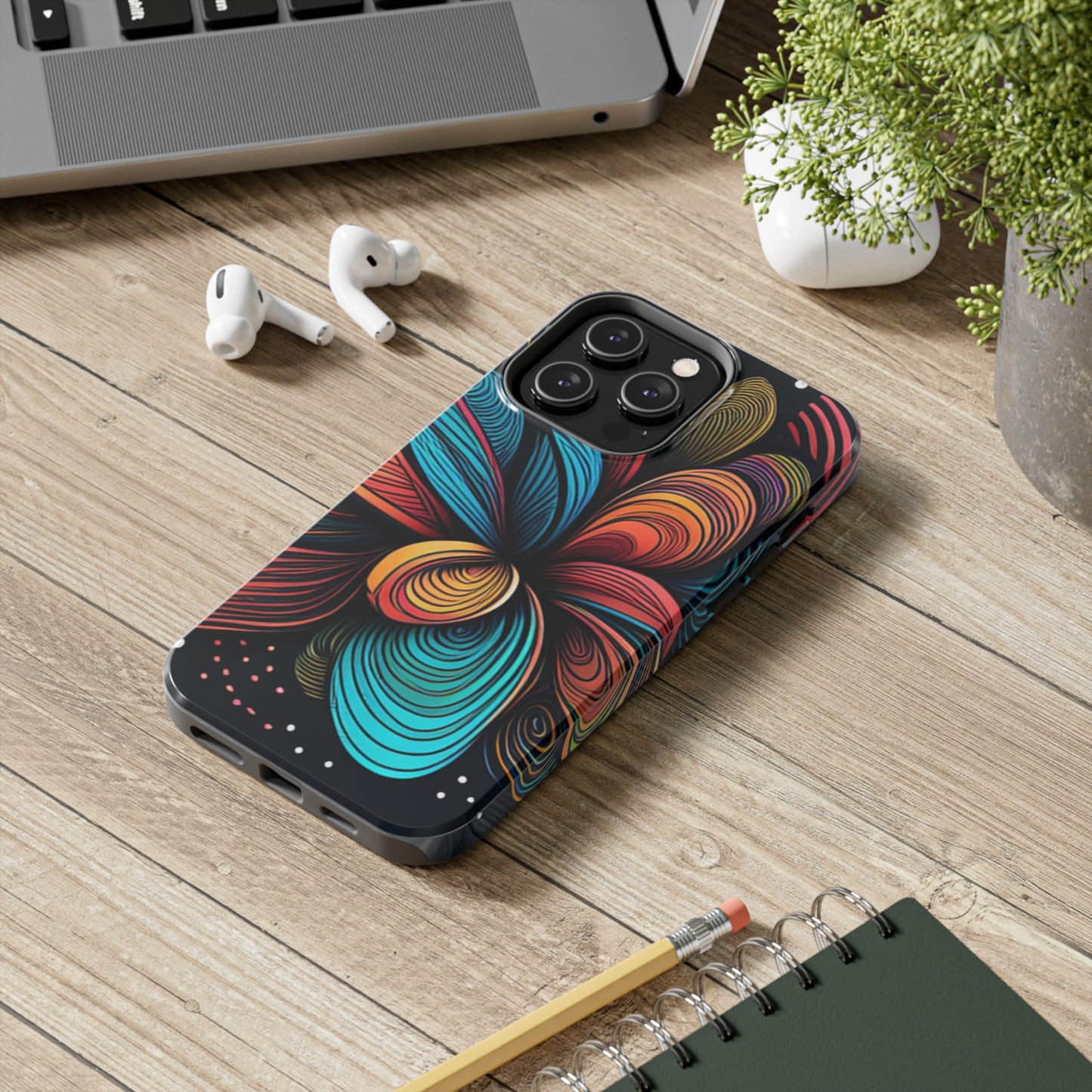 Tough Apple Case-Mate iPhone Cases Ft. Astral Bloom