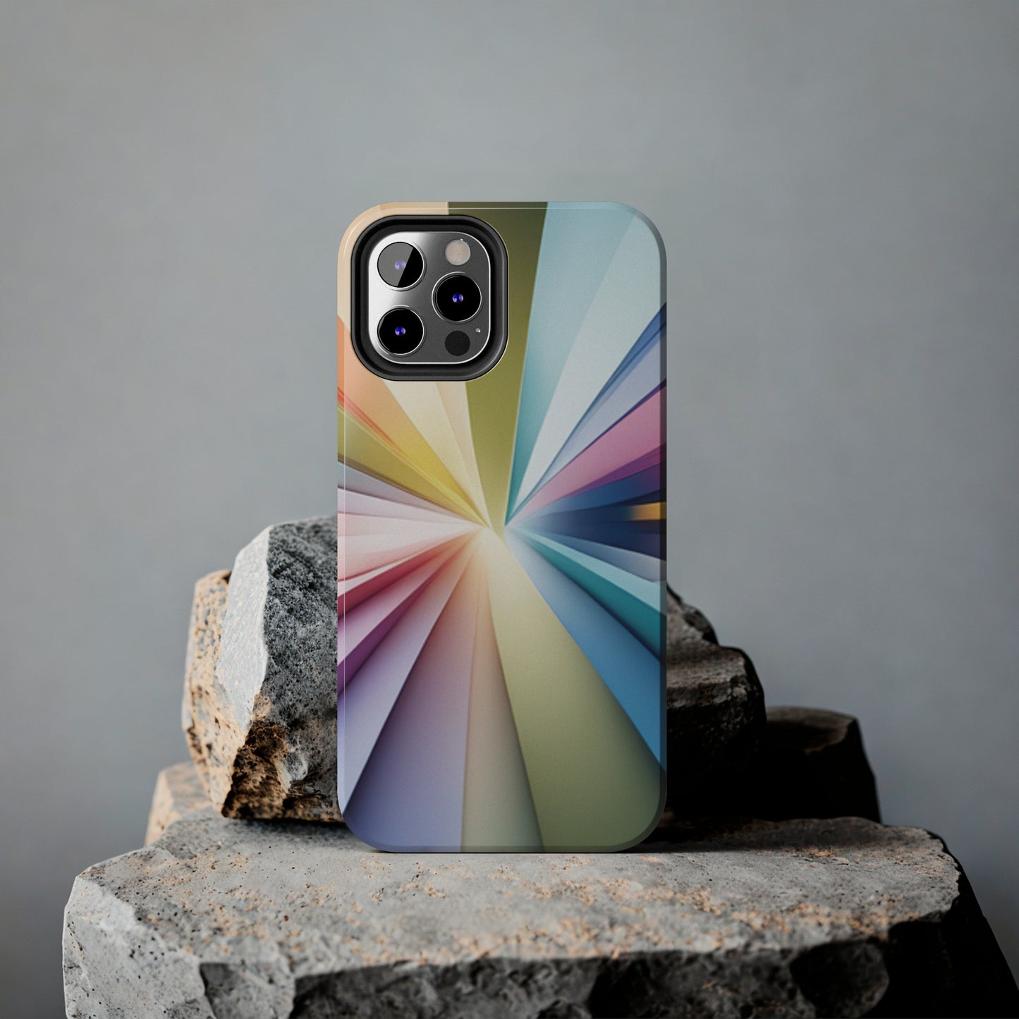Tough Apple iPhone Case Ft. Abstract Inner Diamond