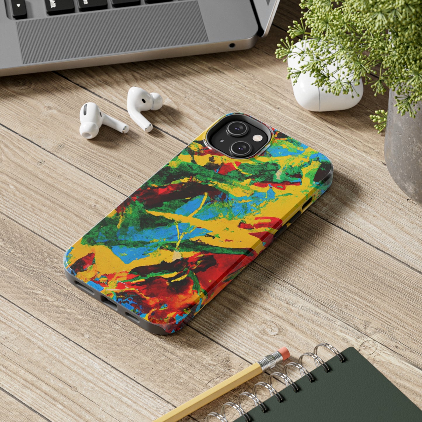 Apple iPhone Case Ft. Abstract Tropical